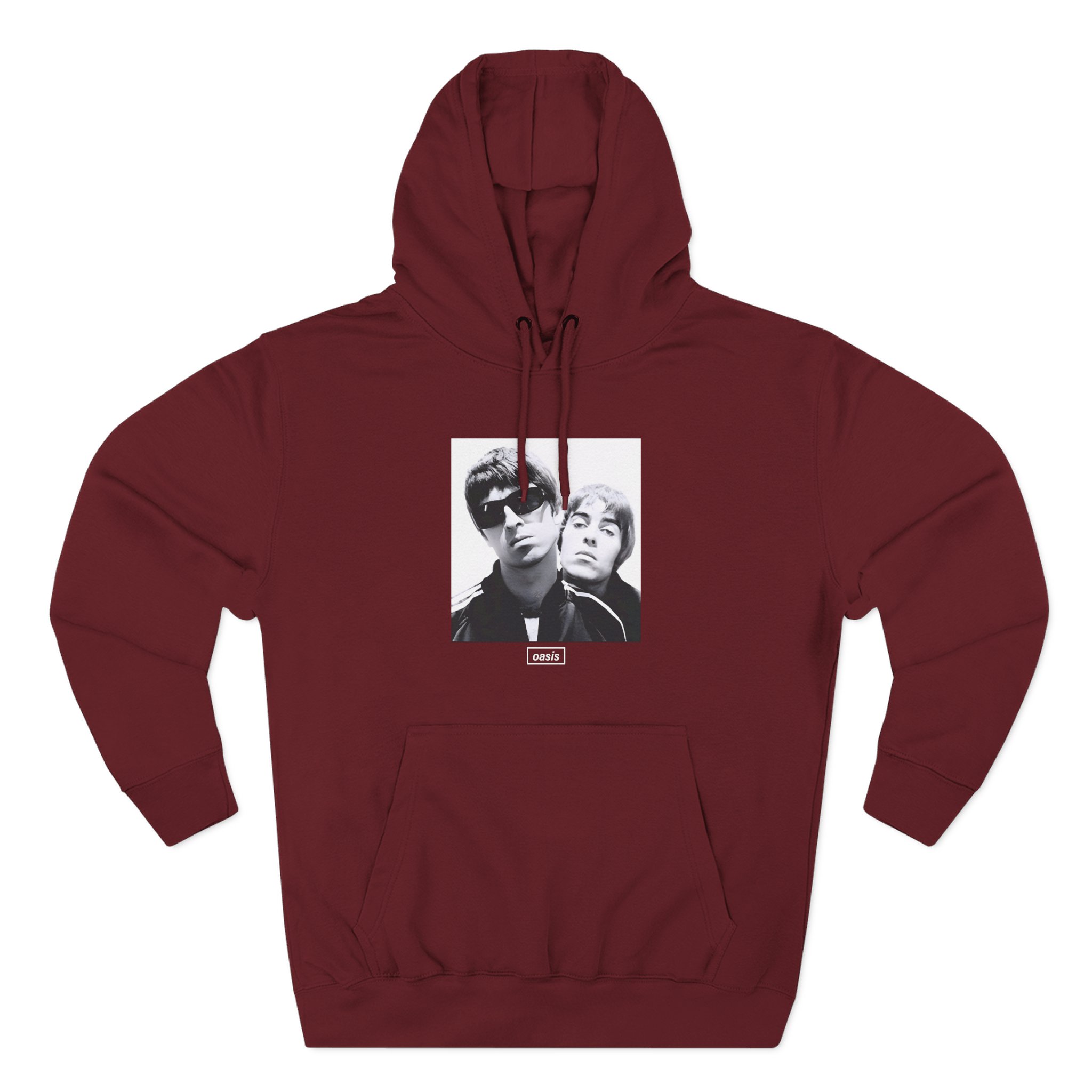 Oasis Liam & Noel Three-Panel Fleece Hoodie