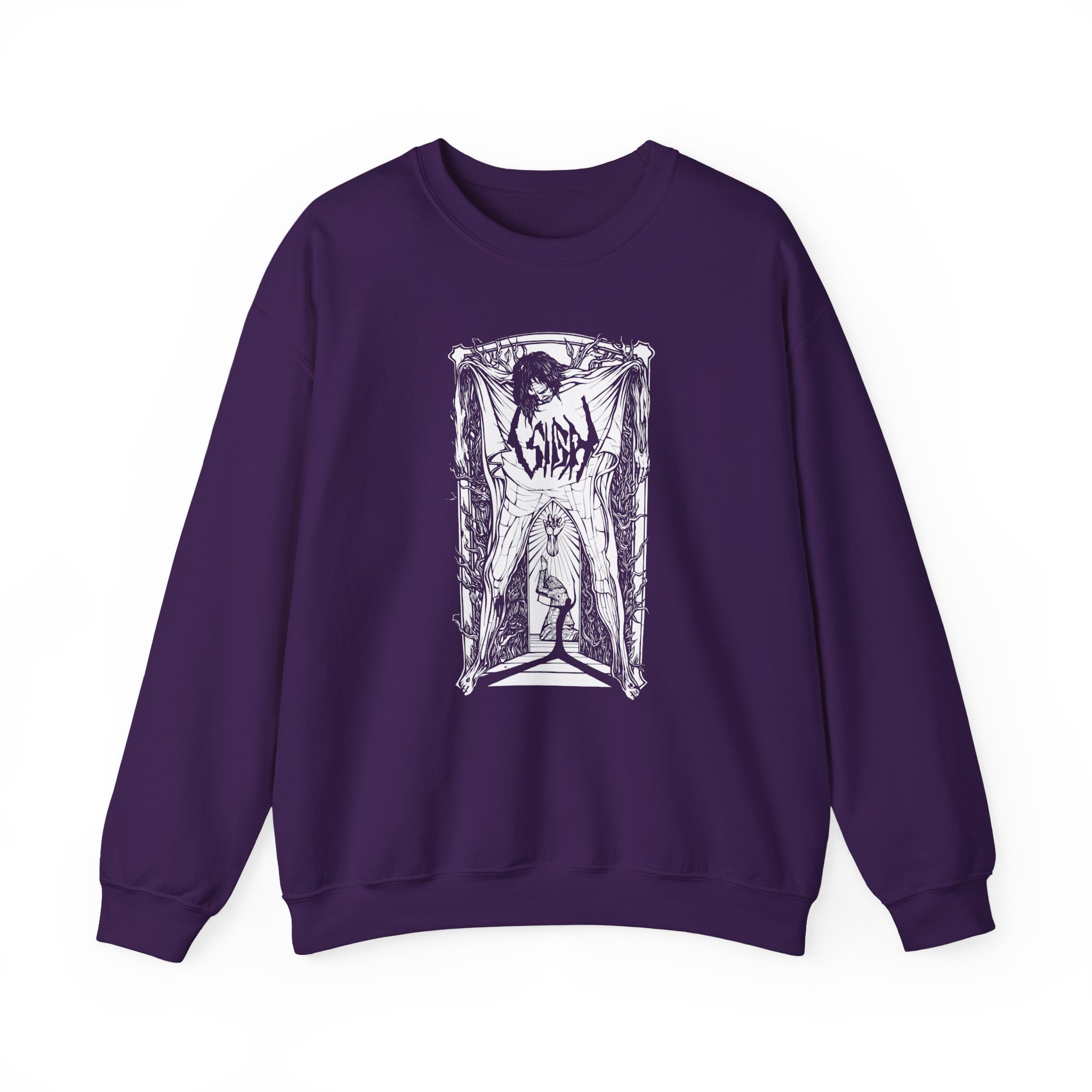 Sigh Cost B&w Unisex Heavy Blendâ„¢ Crewneck Sweatshirt