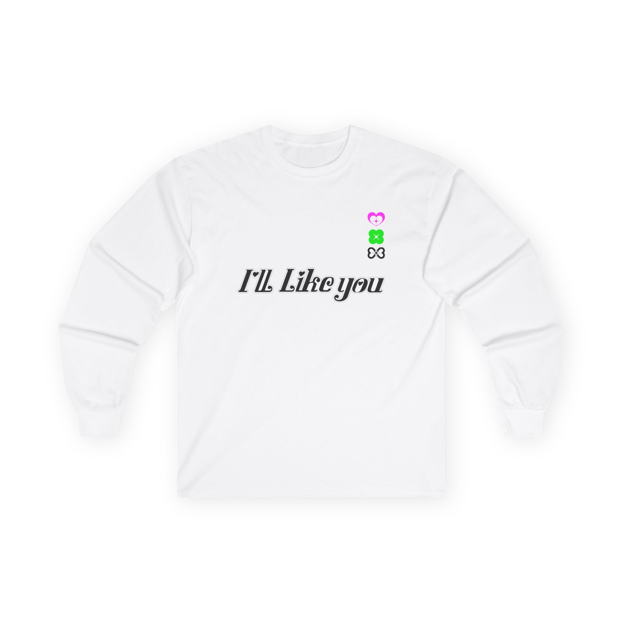ILLIT 2nd Mini Album ‘i’ll Like You Unisex Ultra Cotton Long Sleeve Tee