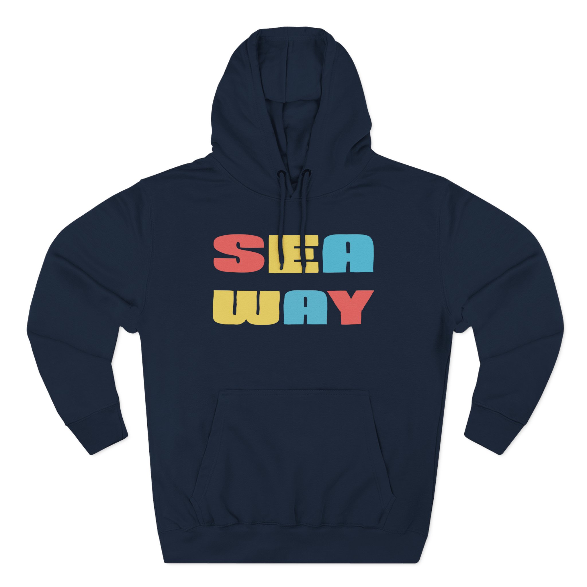 Seaway Three-Panel Fleece Hoodie