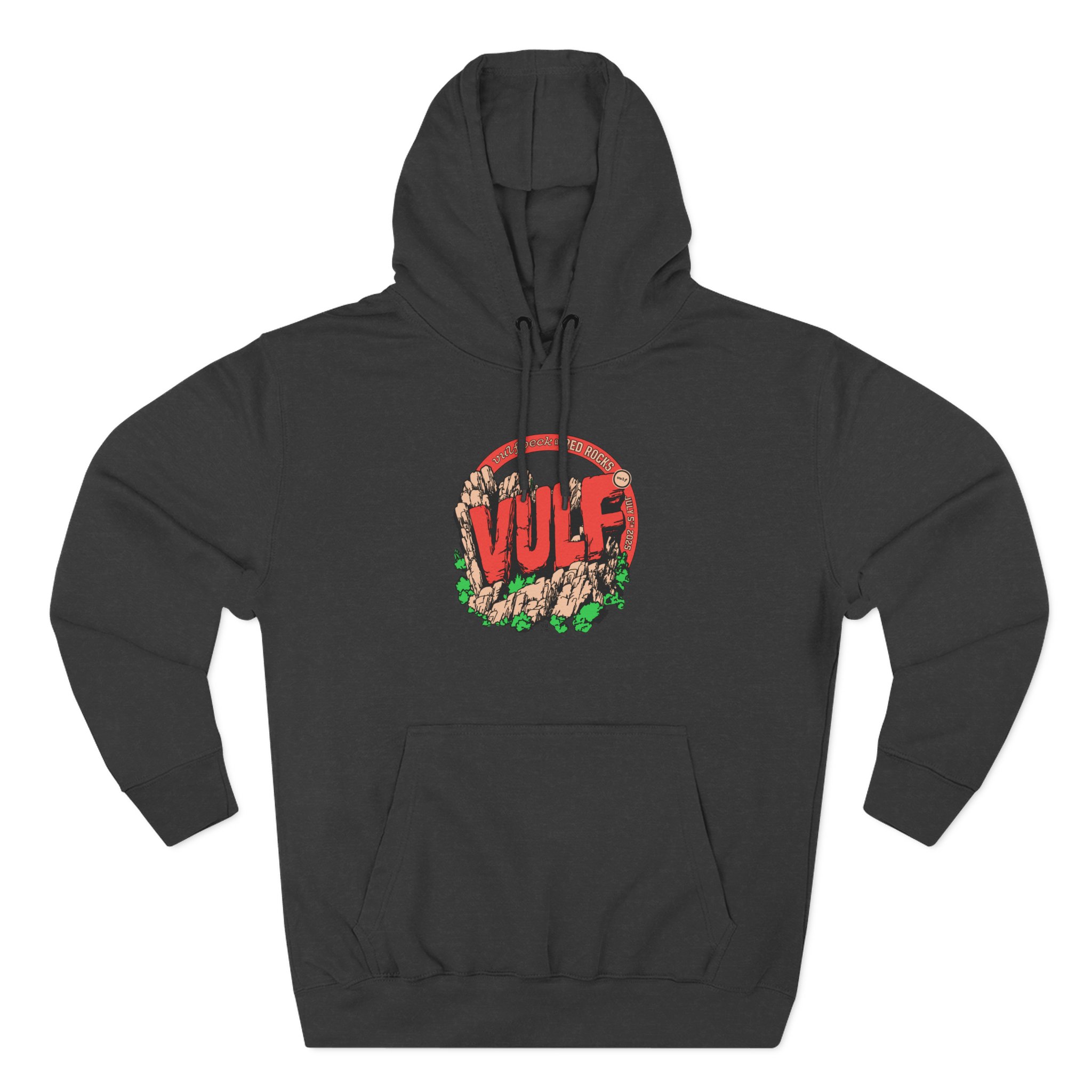 Vulfpeck Red Rocks Three-Panel Fleece Hoodie