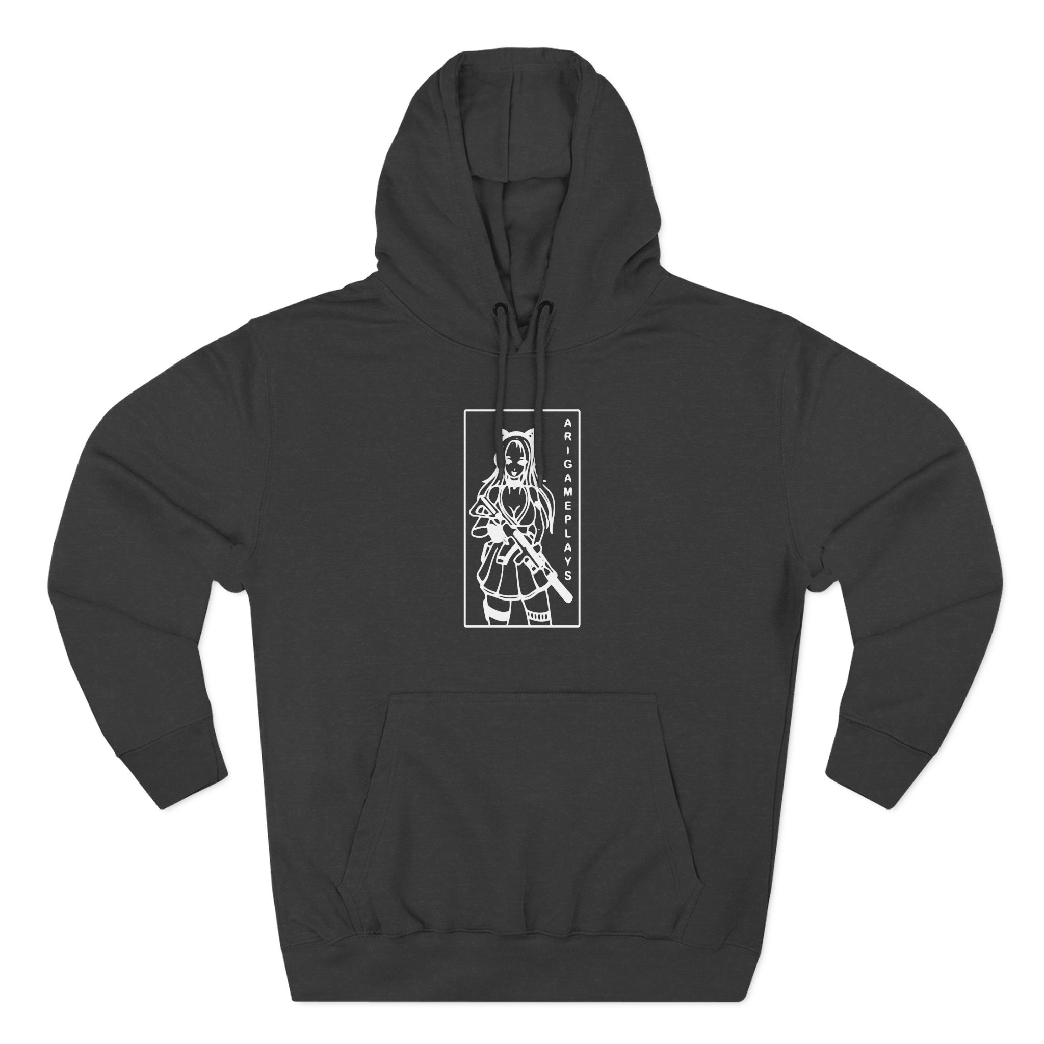 Arigameplays Three-Panel Fleece Hoodie