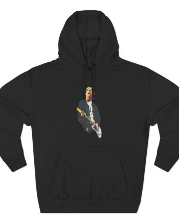 Kurt Cobain Three-Panel Fleece Hoodie