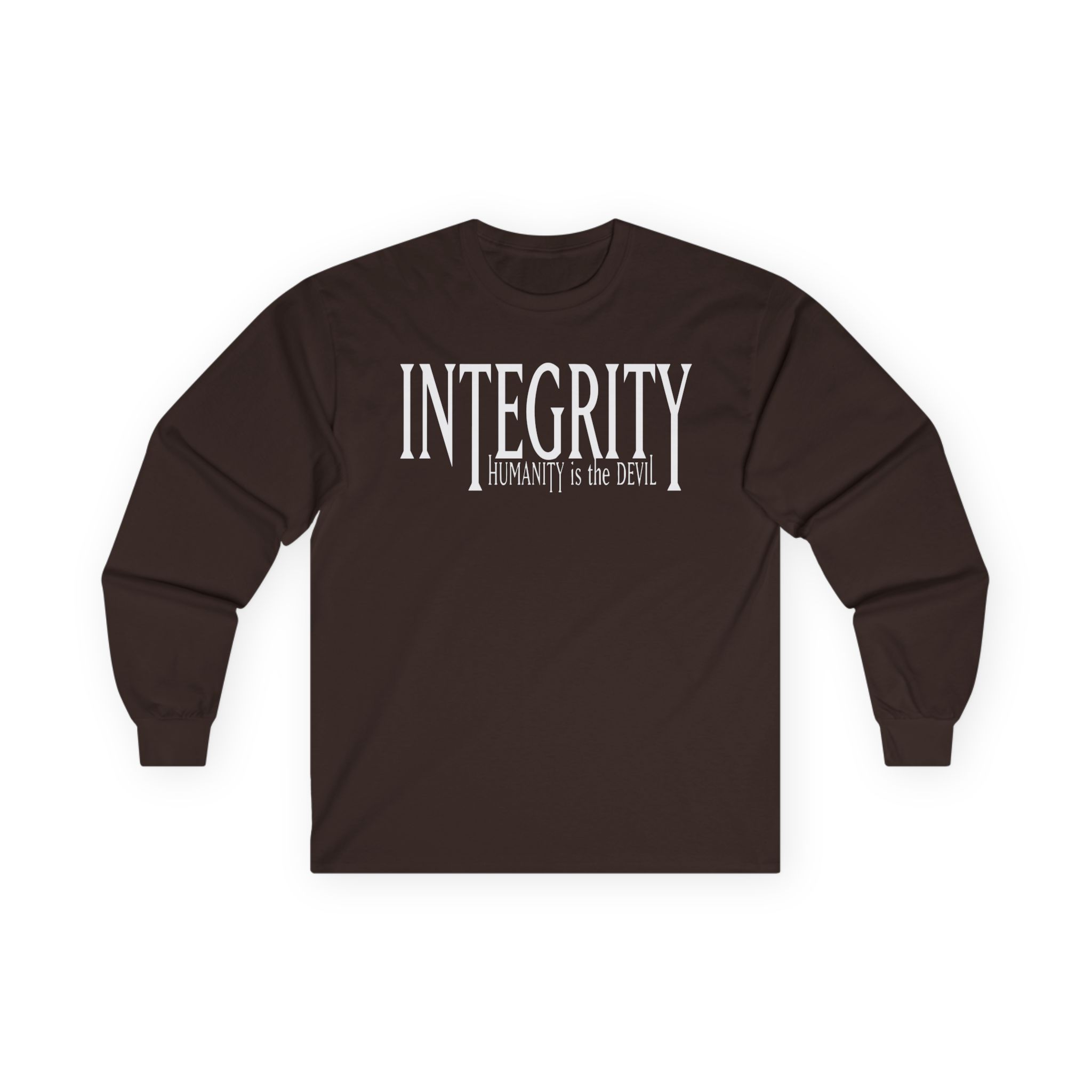 Integrity Humanity Is The Devil Unisex Ultra Cotton Long Sleeve Tee