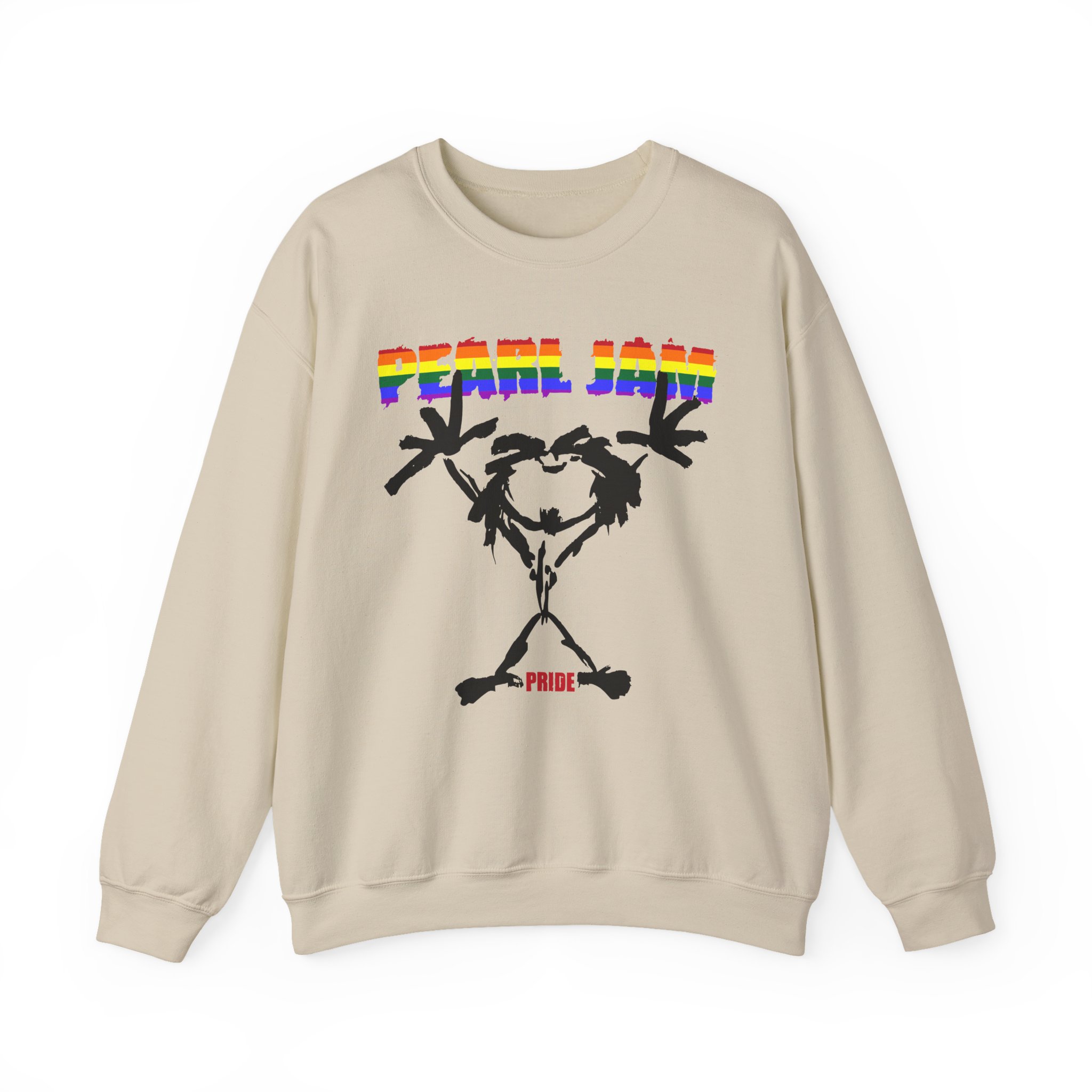 Pearl Jam Pride Stickman Unisex Heavy Blendâ„¢ Crewneck Sweatshirt