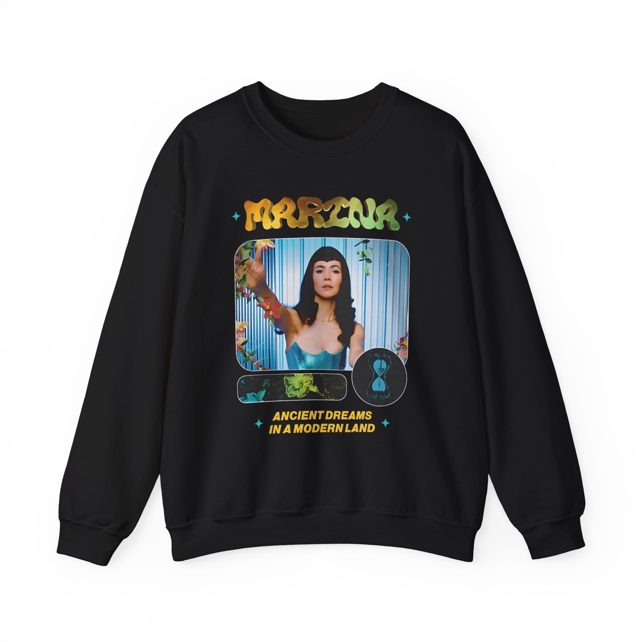 Marina Dreams Frame Unisex Heavy Blendâ„¢ Crewneck Sweatshirt