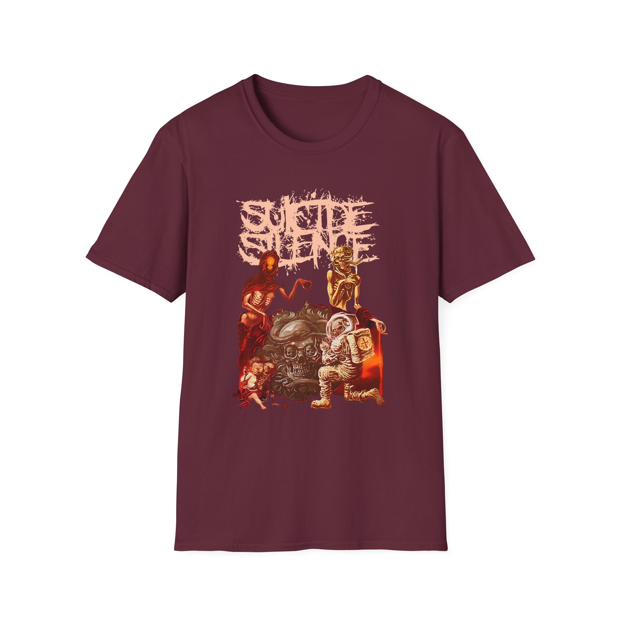 Suicide Silence You Will Die Alone Unisex Softstyle T-Shirt