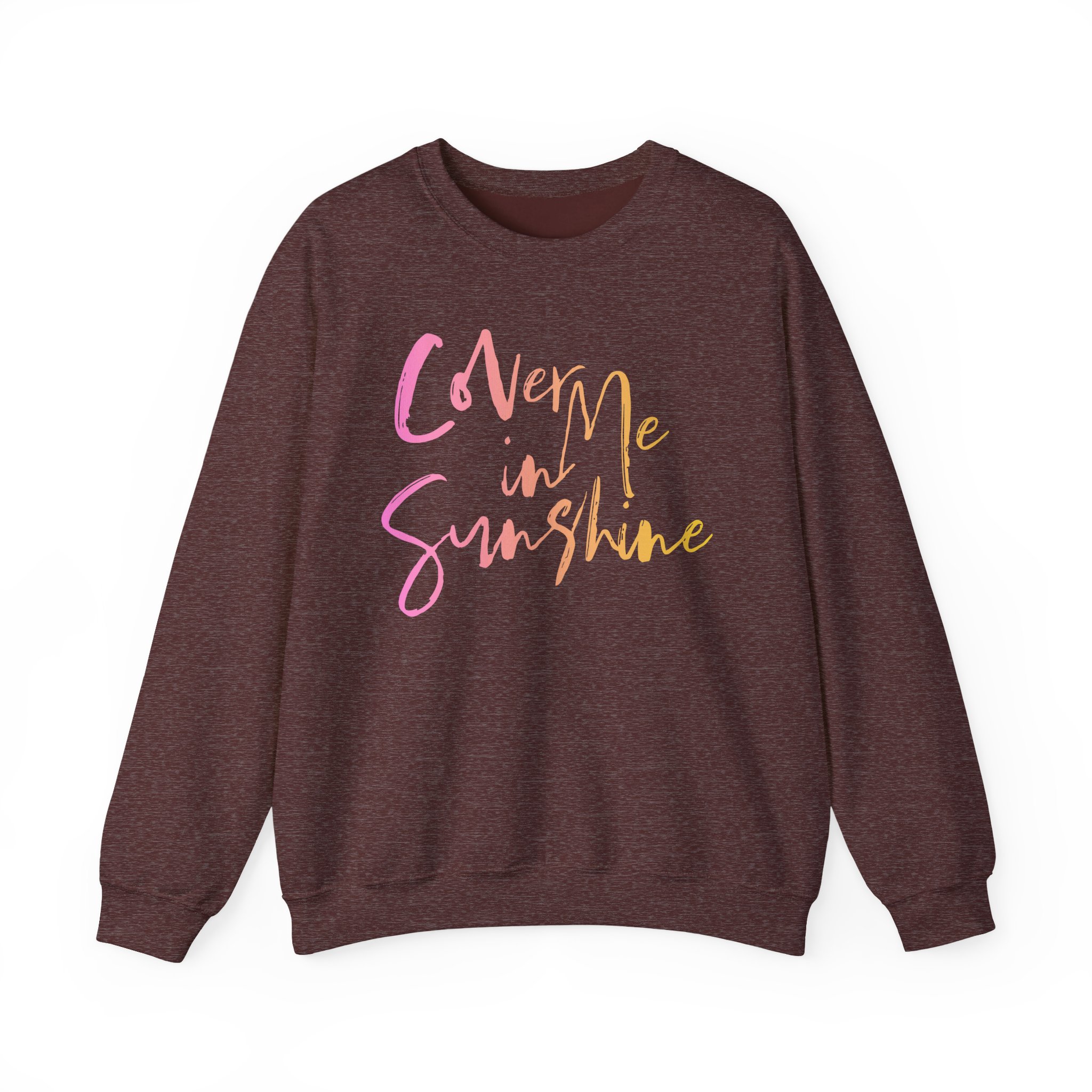 P!nk Gradient Cover Me in Sunshine Unisex Heavy Blendâ„¢ Crewneck Sweatshirt