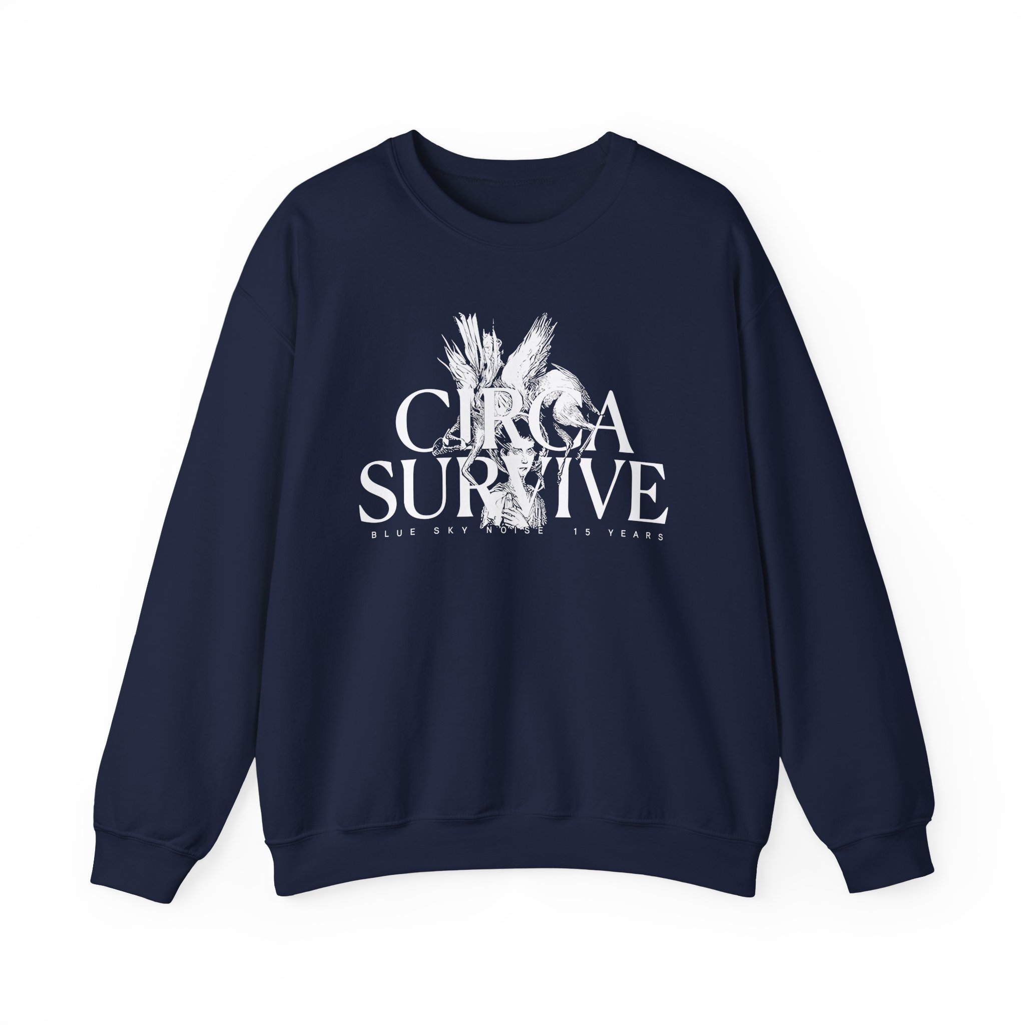 Circa Survive BSN15 Unisex Heavy Blendâ„¢ Crewneck Sweatshirt
