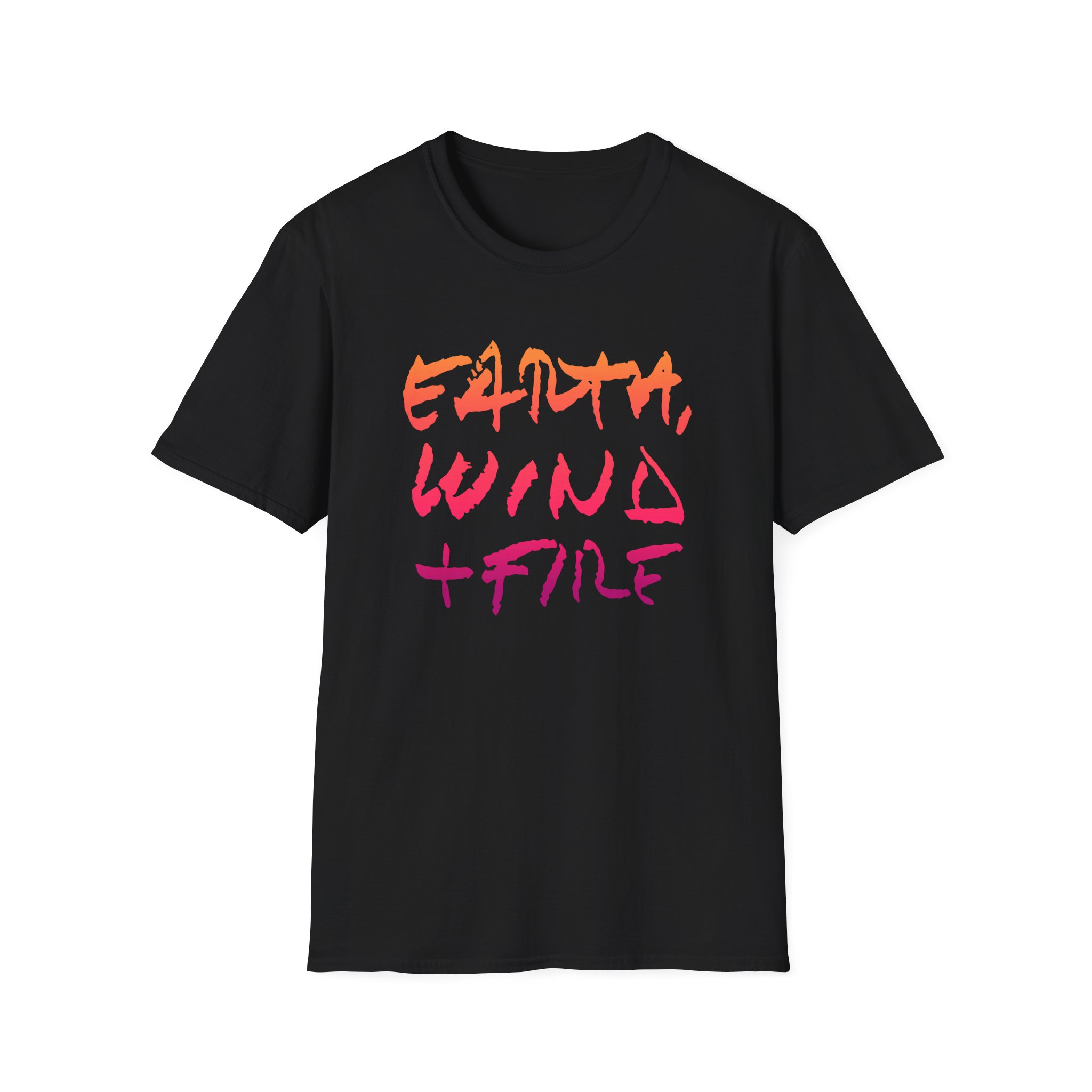 Earth Wind & Fire Logo Unisex Softstyle T-Shirt