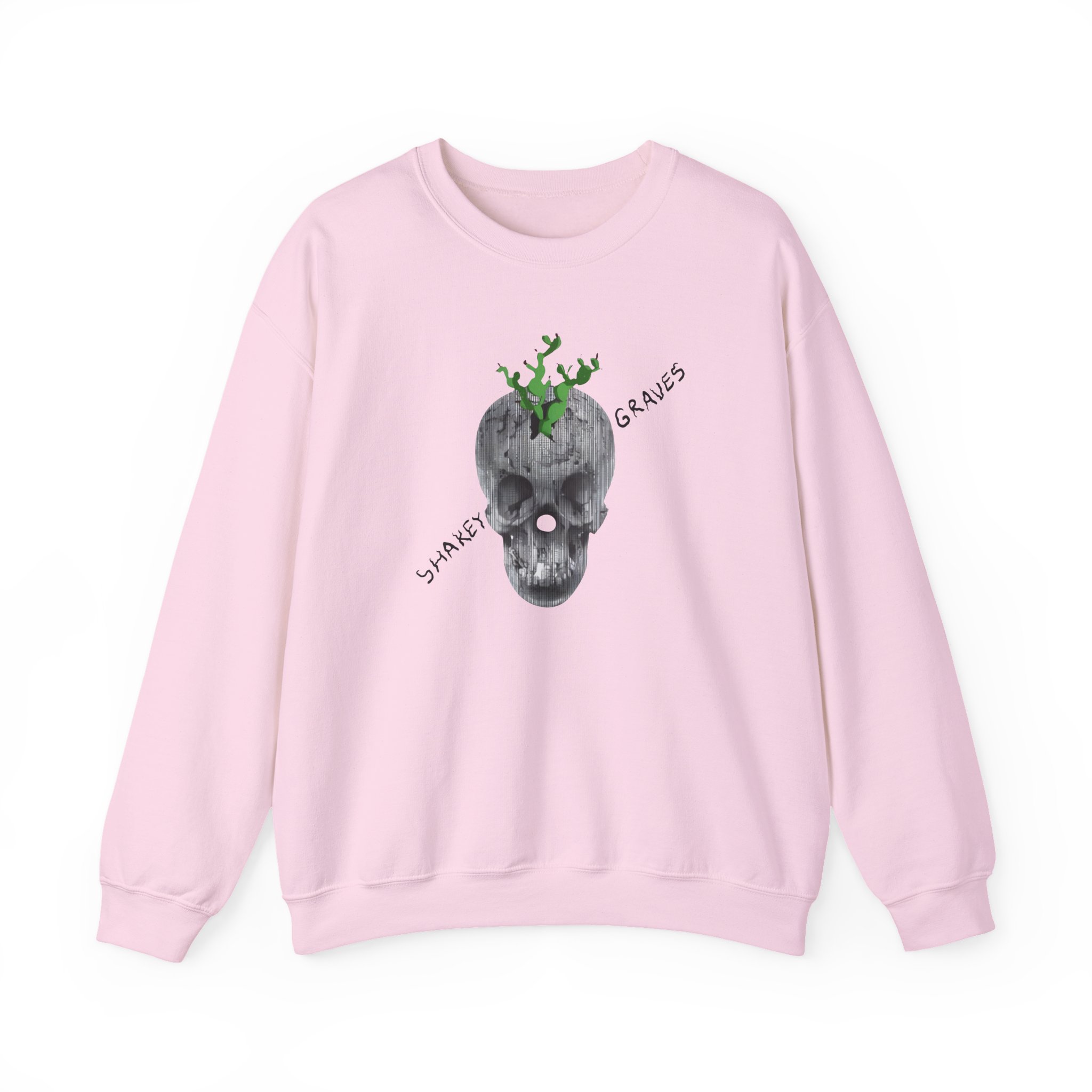 Shakey Graves Skull Unisex Heavy Blendâ„¢ Crewneck Sweatshirt
