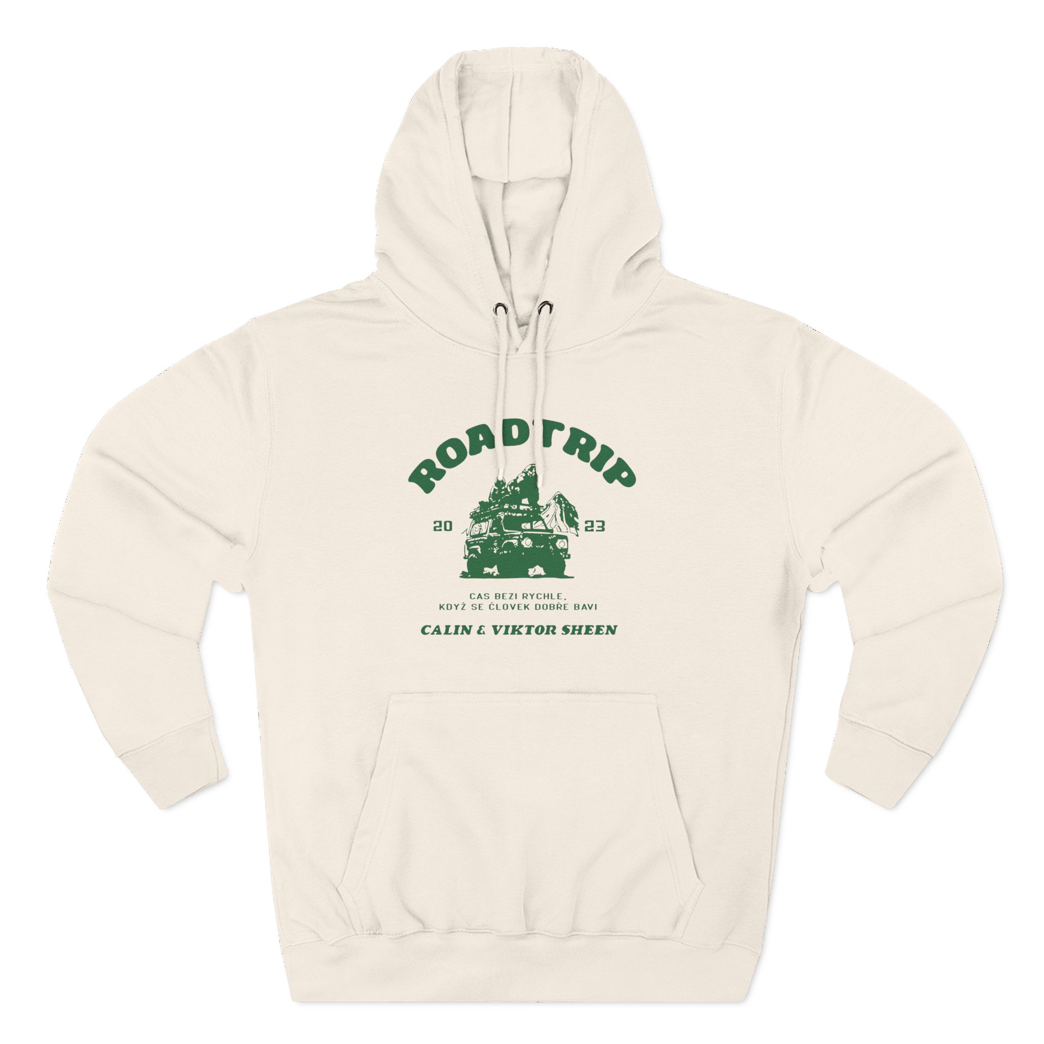 Viktor Sheen ROADTRIP Three-Panel Fleece Hoodie