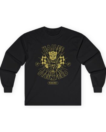 Hailee Steinfeld Bumblebee Garage Unisex Ultra Cotton Long Sleeve Tee