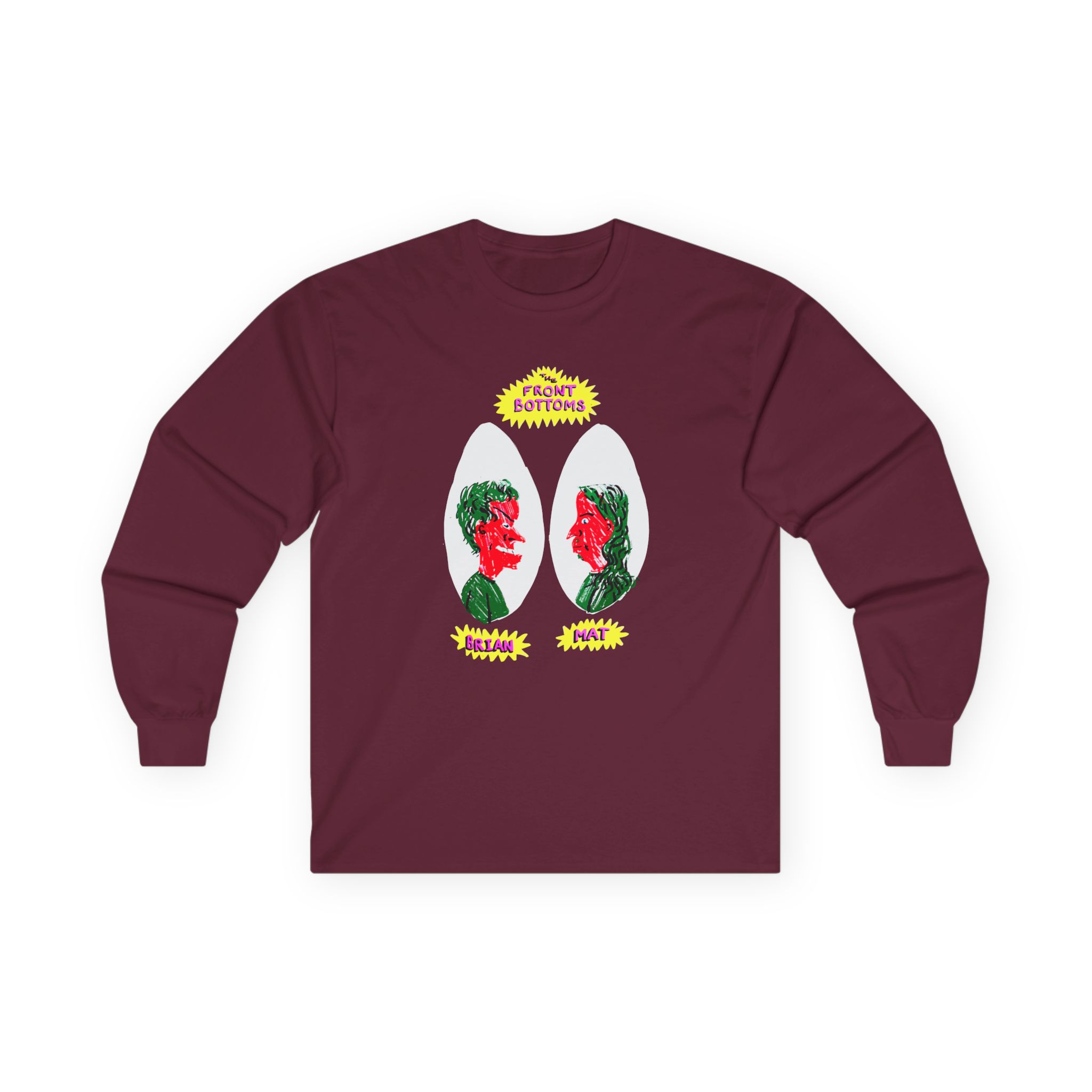 The Front Bottoms Cartoon Unisex Ultra Cotton Long Sleeve Tee