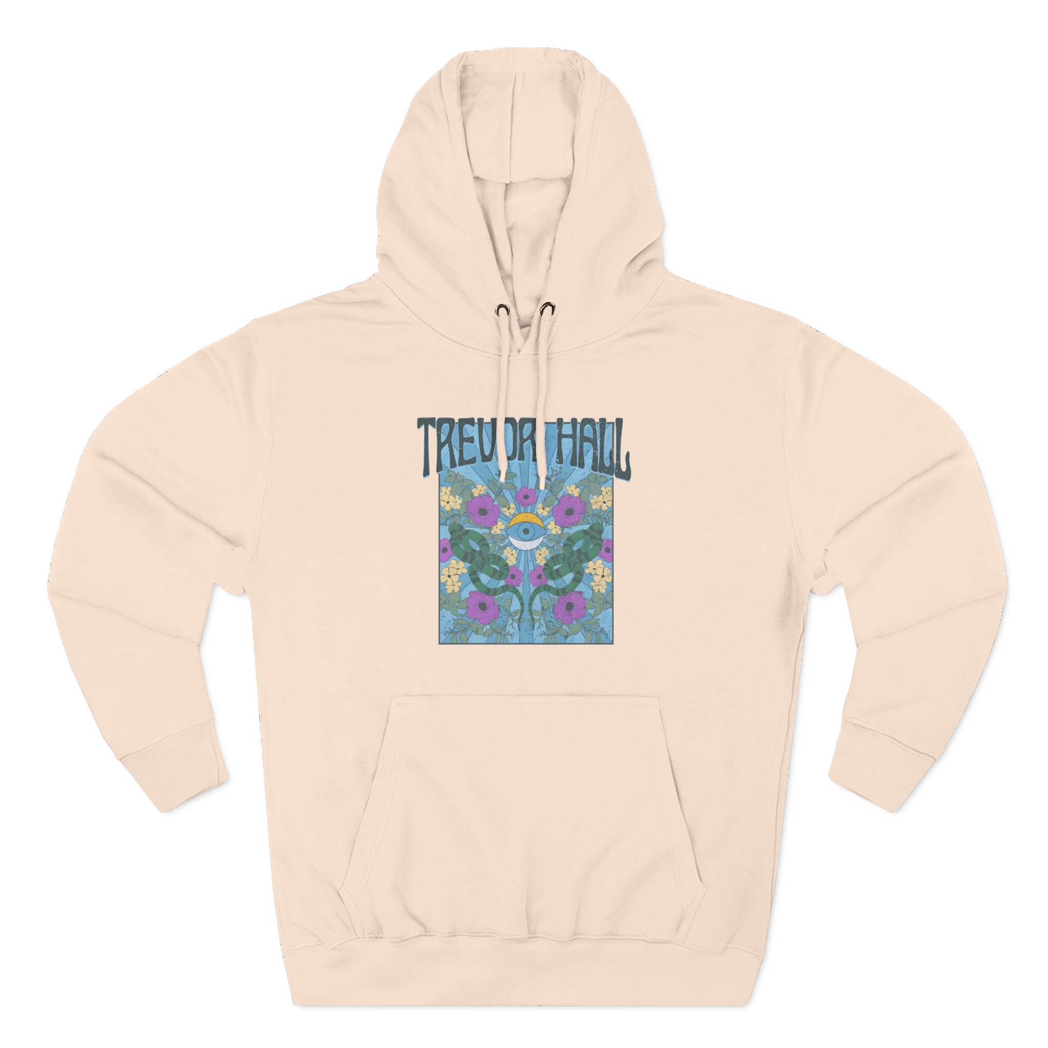 Trevor Hall Vintage Three-Panel Fleece Hoodie