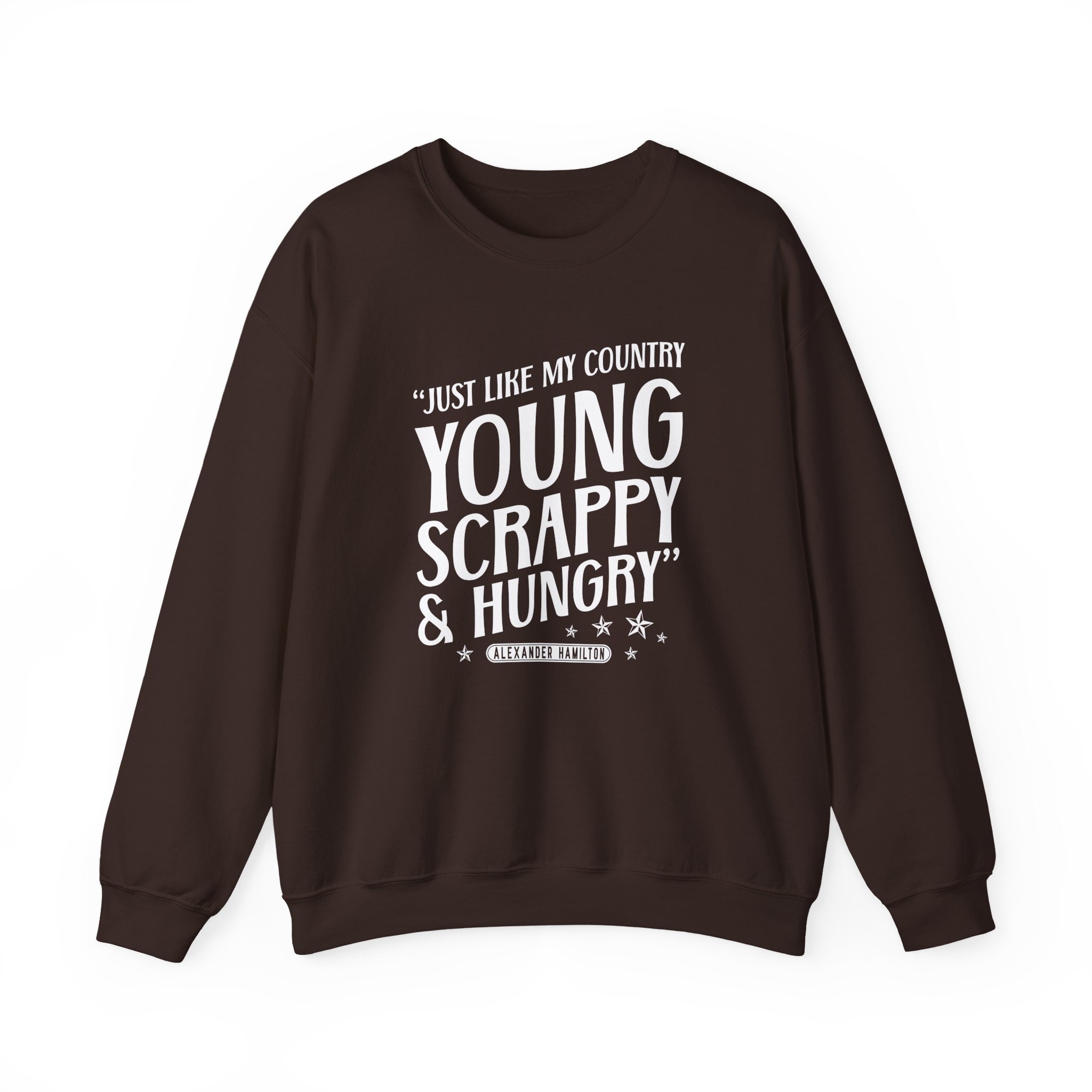 Hamilton Young and Scrappy Unisex Heavy Blendâ„¢ Crewneck Sweatshirt