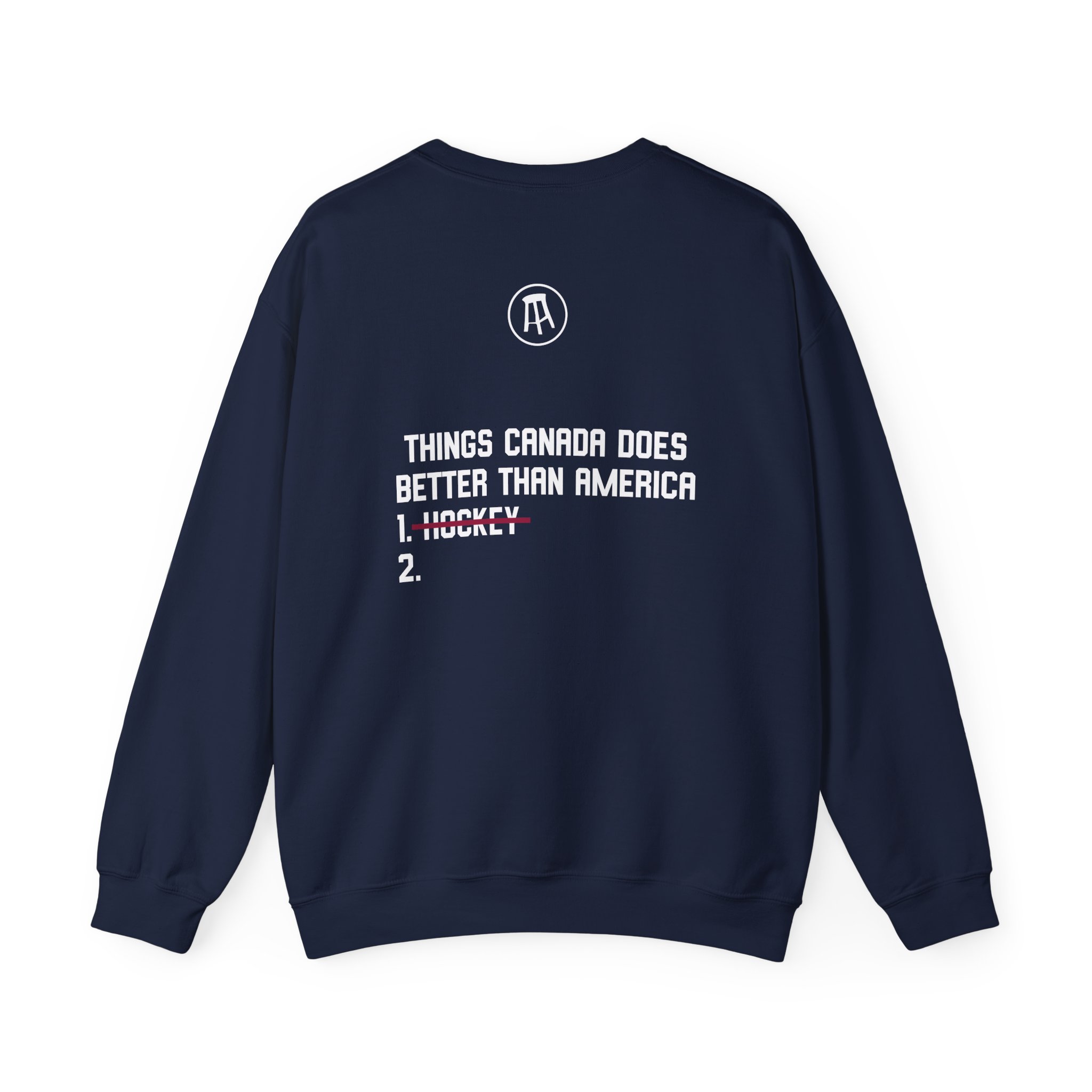 Spittin Chiclets Us Hockey Unisex Heavy Blendâ„¢ Crewneck Sweatshirt