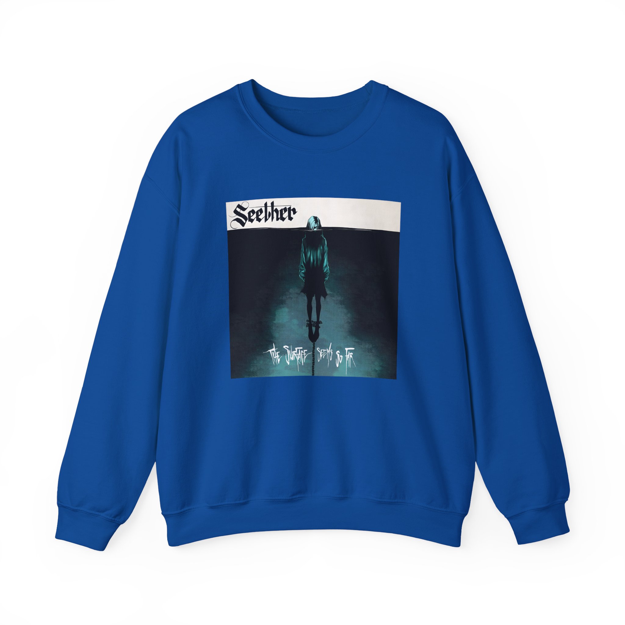 Seether the Surface Seems So Far Unisex Heavy Blendâ„¢ Crewneck Sweatshirt