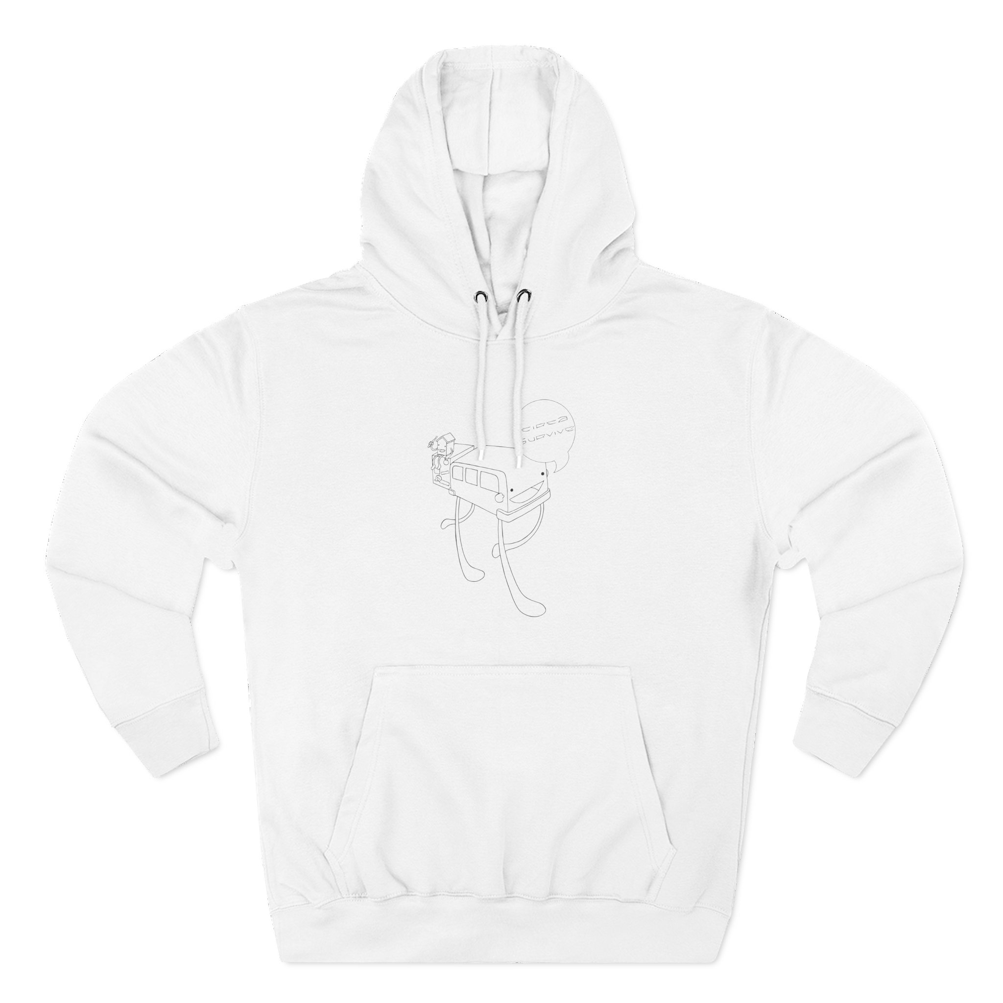 Circa Survive Bus Three-Panel Fleece Hoodie
