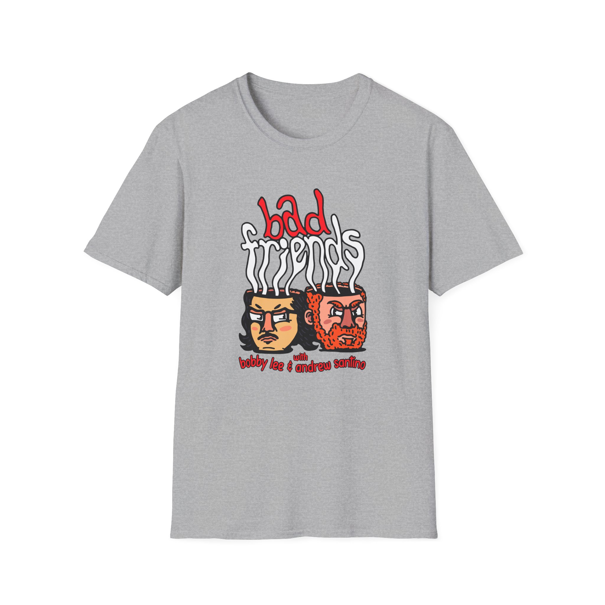Bad Friends Mugheads Unisex Softstyle T-Shirt