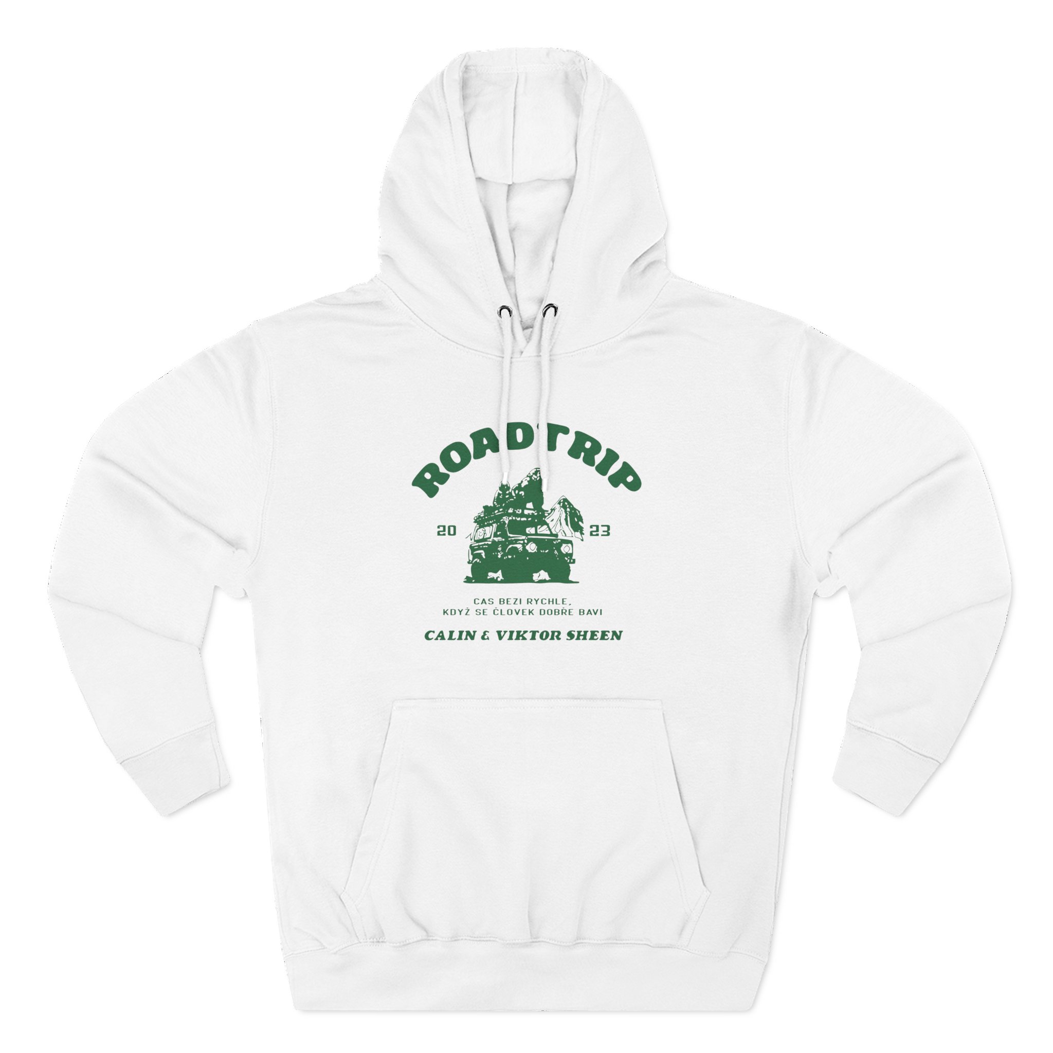 Viktor Sheen ROADTRIP Three-Panel Fleece Hoodie