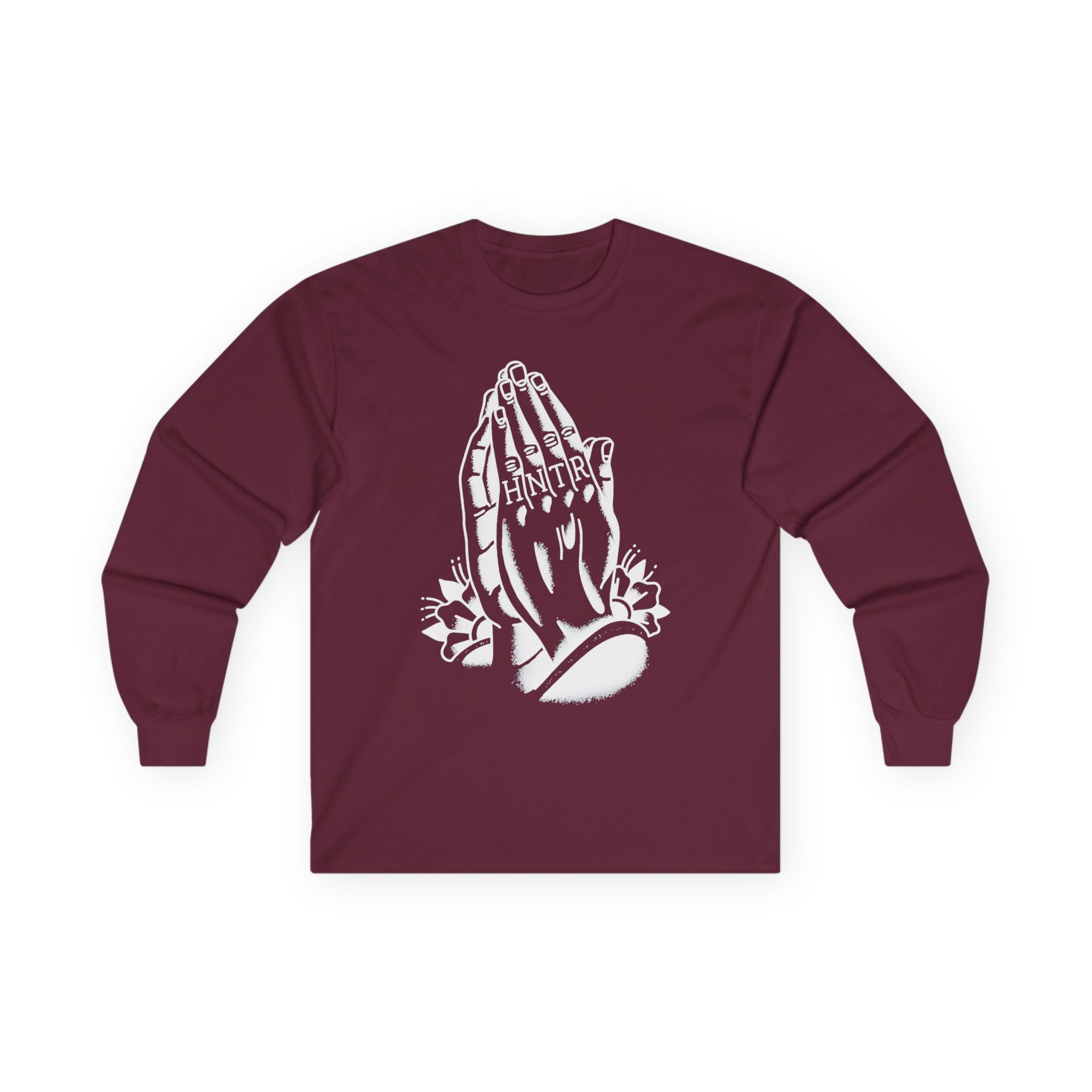 Demon Hunter Praying Hands Unisex Ultra Cotton Long Sleeve Tee