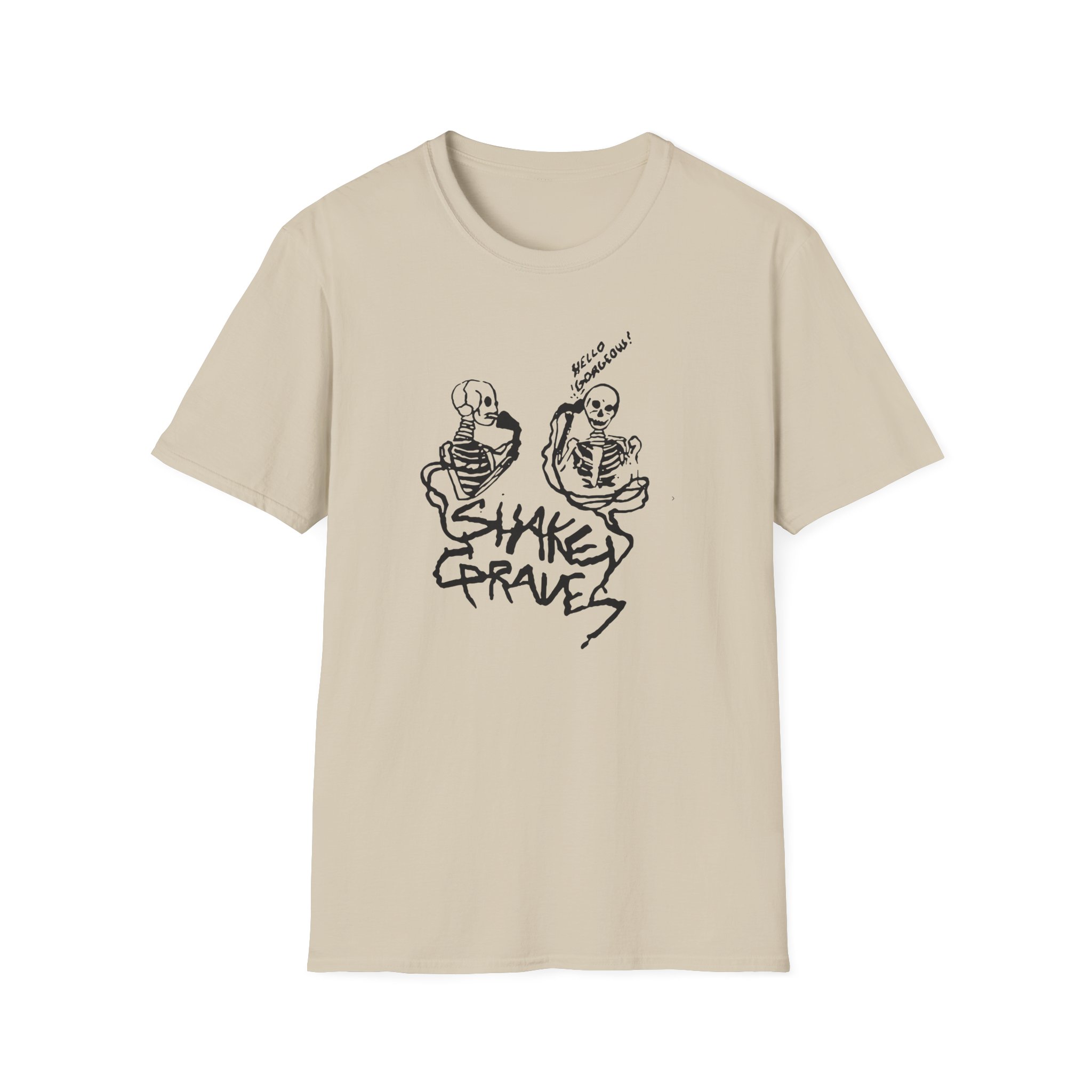 Shakey Graves Hello Gorgeous? Unisex Softstyle T-Shirt
