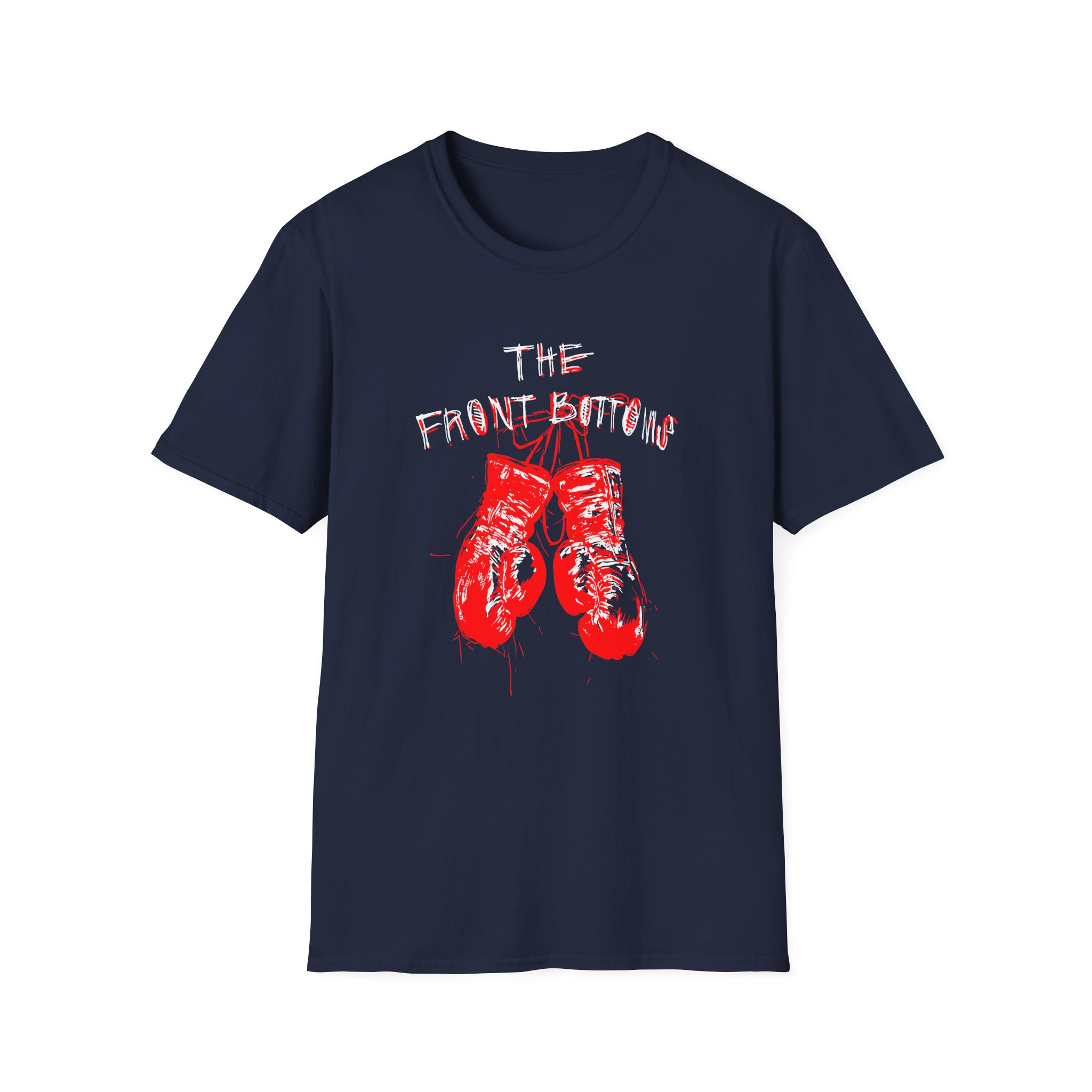 The Front Bottoms Boxing Gloves Unisex Softstyle T-Shirt