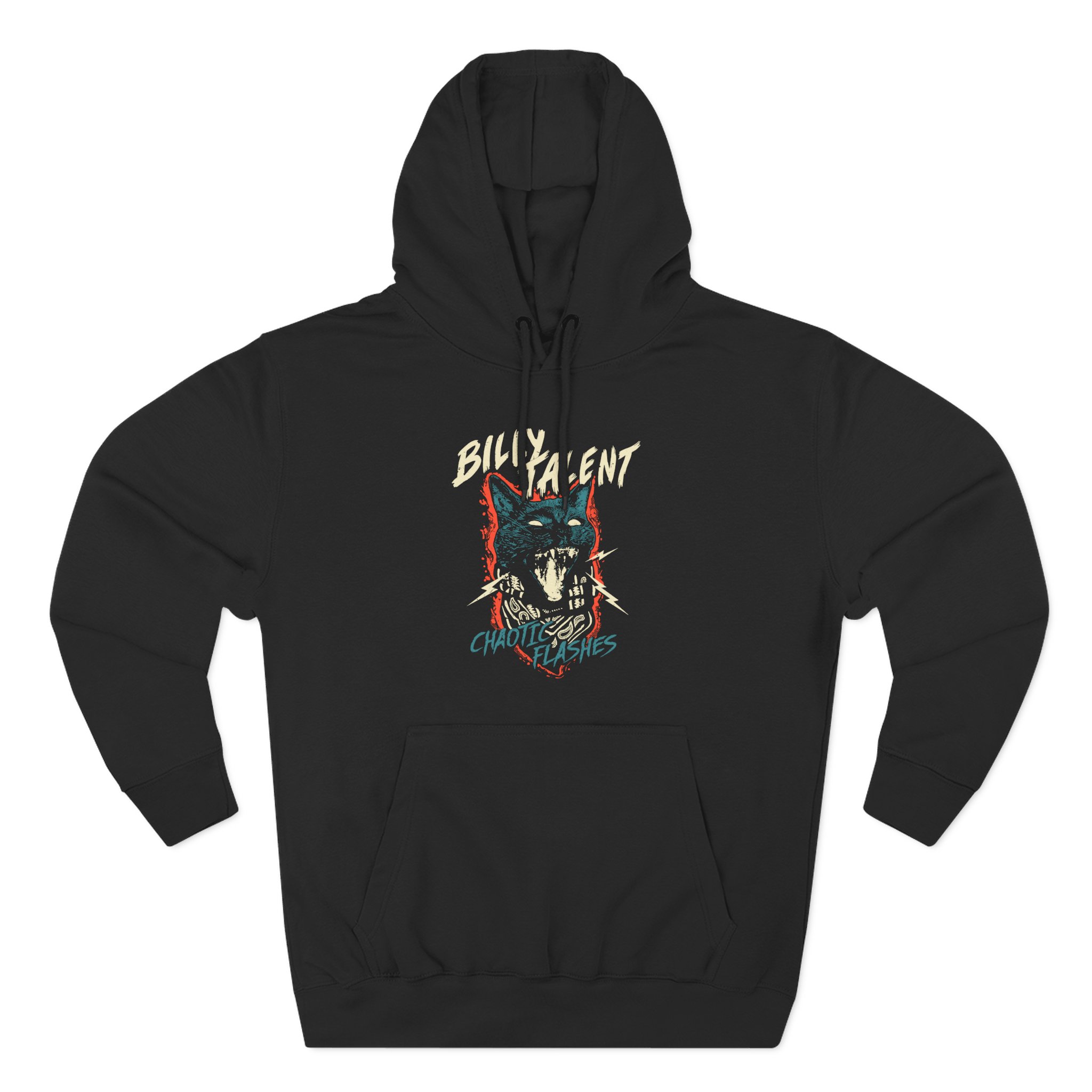 Billy Talent Chaotic Flashes Three-Panel Fleece Hoodie