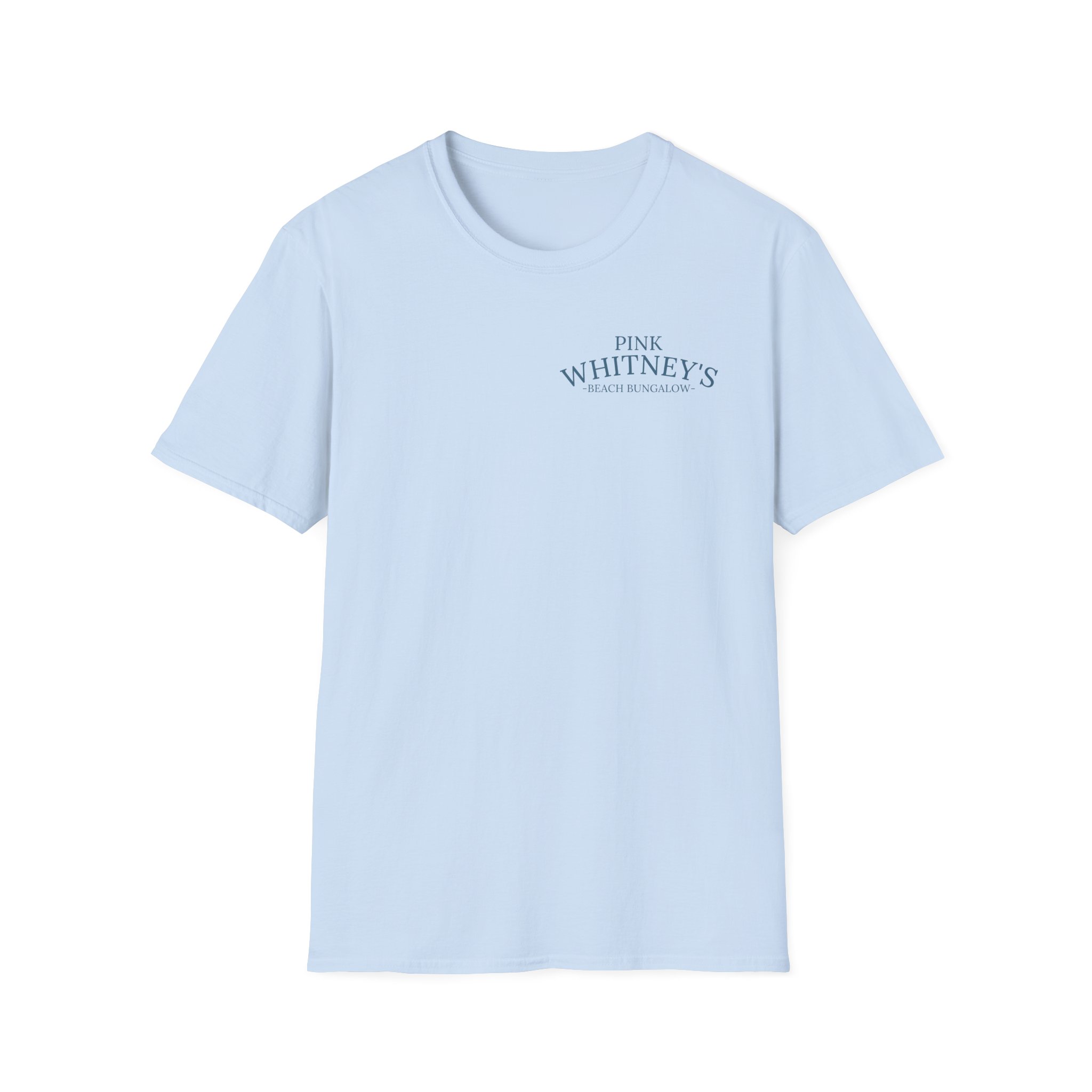 Spittin Chiclets Whitney's Beach Bungalow Unisex Softstyle T-Shirt