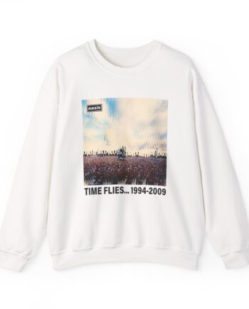 Oasis Time Flies 15th Anniversary Unisex Heavy Blend™ Crewneck Sweatshirt