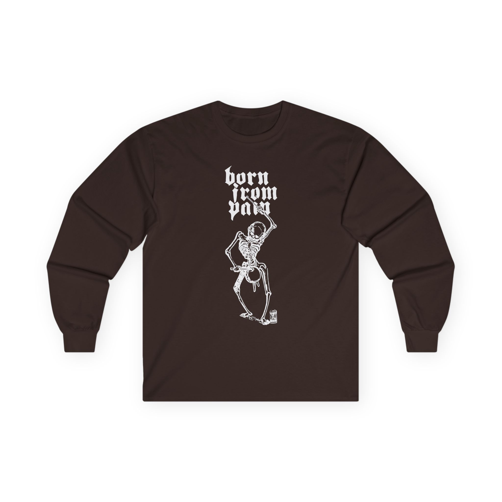 Born From Pain Marching to the Beat of Death Unisex Ultra Cotton Long Sleeve Tee