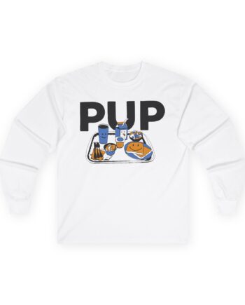 Pup Lunch Tray Unisex Ultra Cotton Long Sleeve Tee