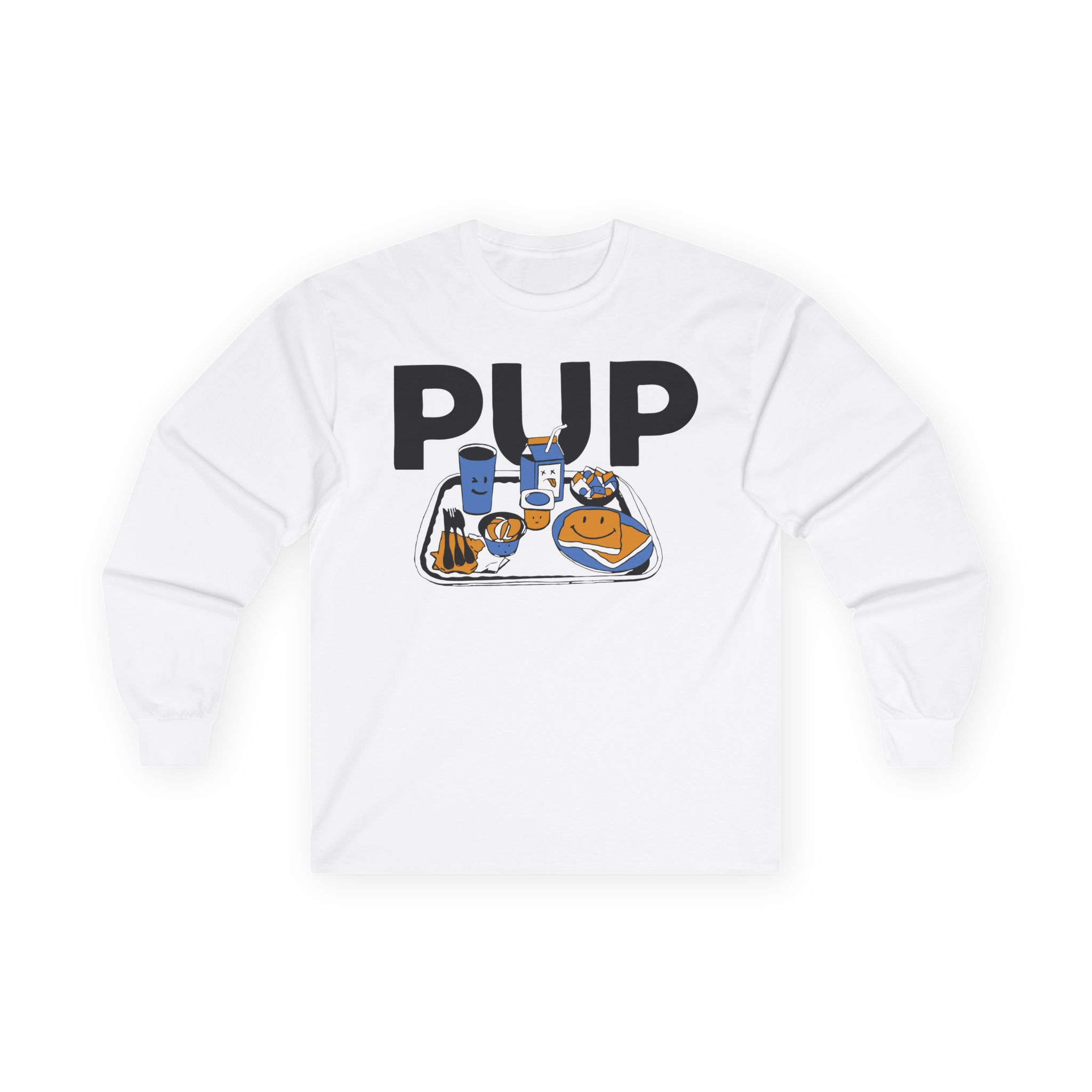 Pup Lunch Tray Unisex Ultra Cotton Long Sleeve Tee