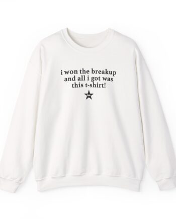 Maisie Peters Won the Breakup Unisex Heavy Blend™ Crewneck Sweatshirt