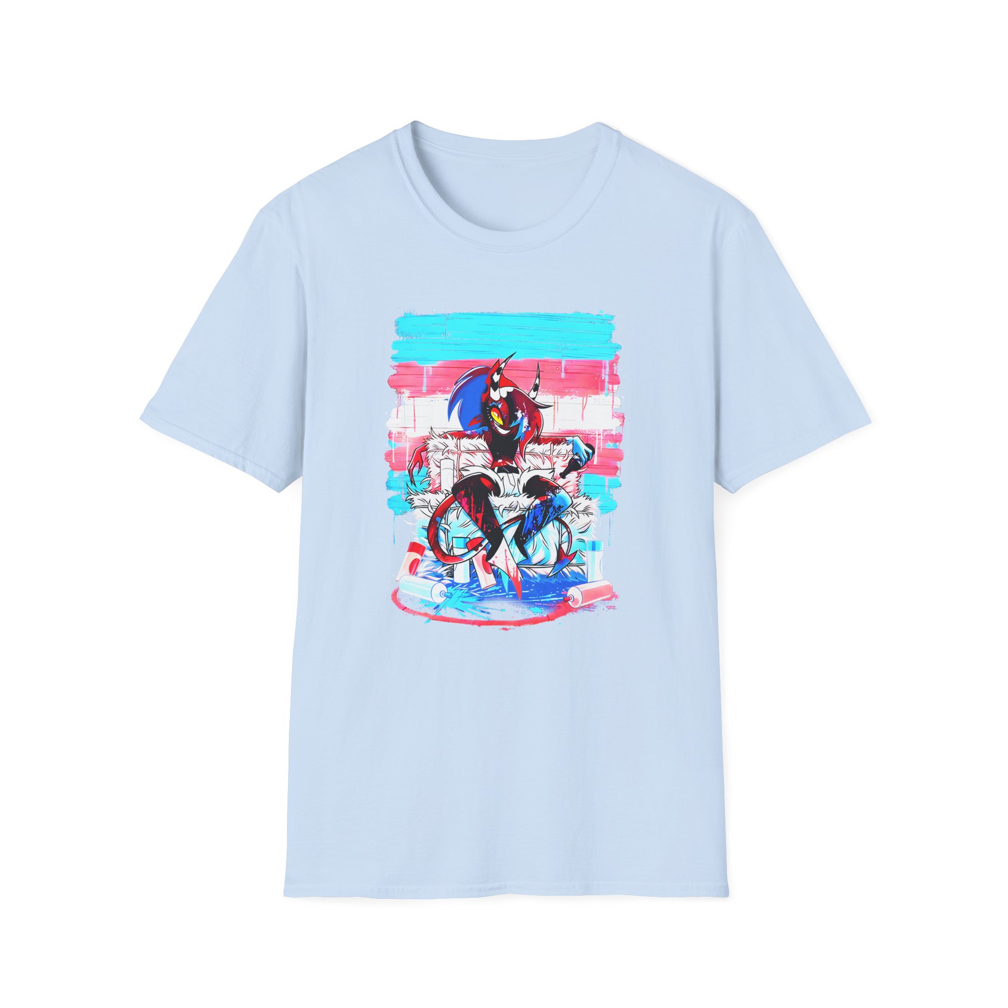 Helluva Boss Sallie May Micro Ribbed Unisex Softstyle T-Shirt