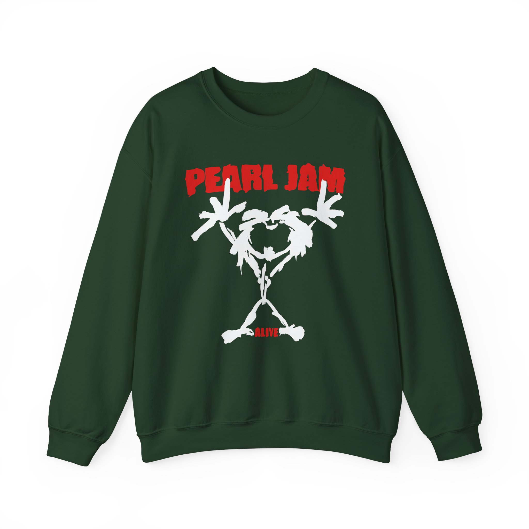 Pearl Jam Stickman Unisex Heavy Blendâ„¢ Crewneck Sweatshirt