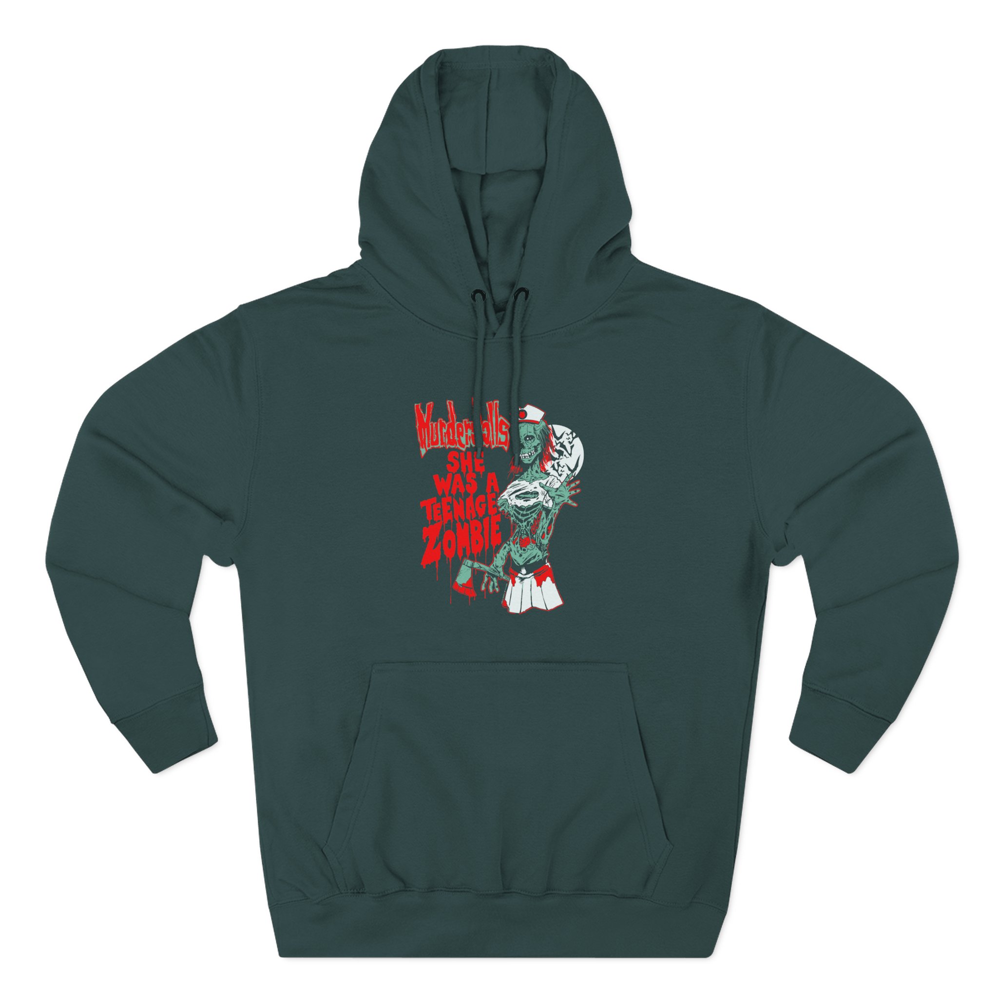Murderdolls She Was a Teenage Zombie Three-Panel Fleece Hoodie