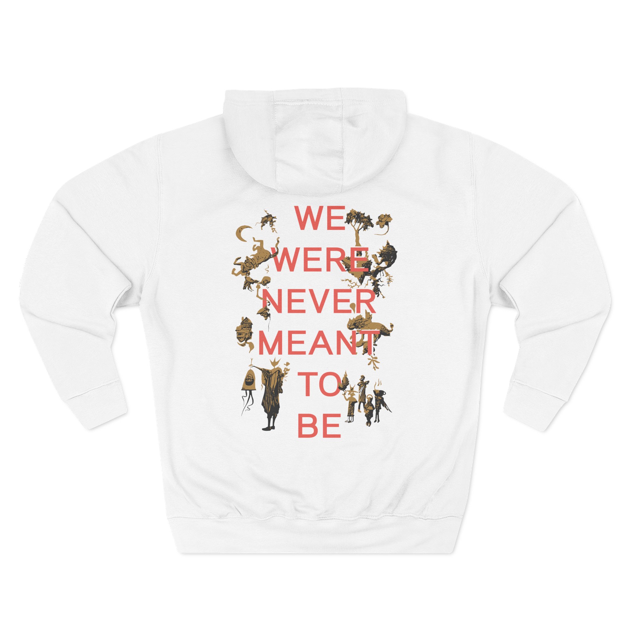 Circa Survive Never Meant to Be Three-Panel Fleece Hoodie