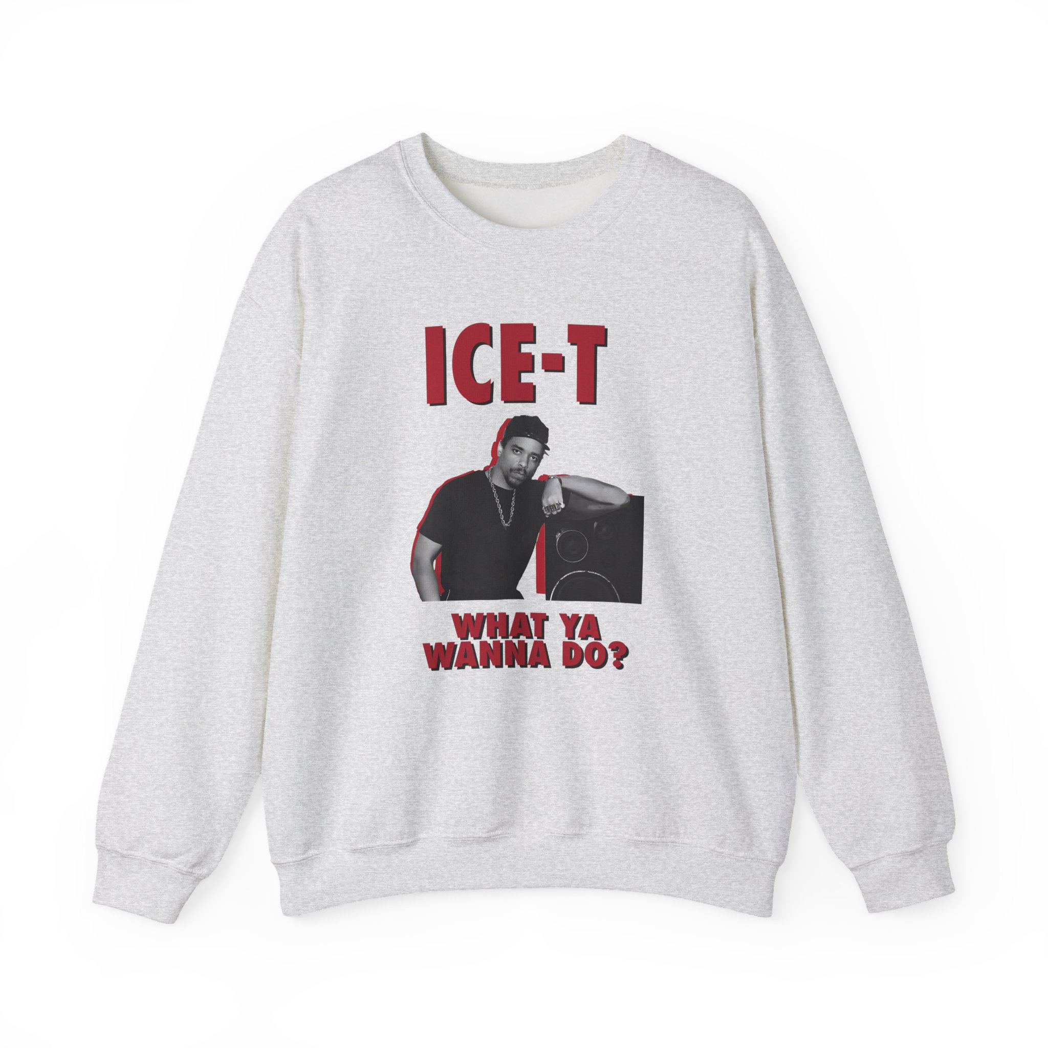 Ice-t What Ya Wanna Do Unisex Heavy Blendâ„¢ Crewneck Sweatshirt