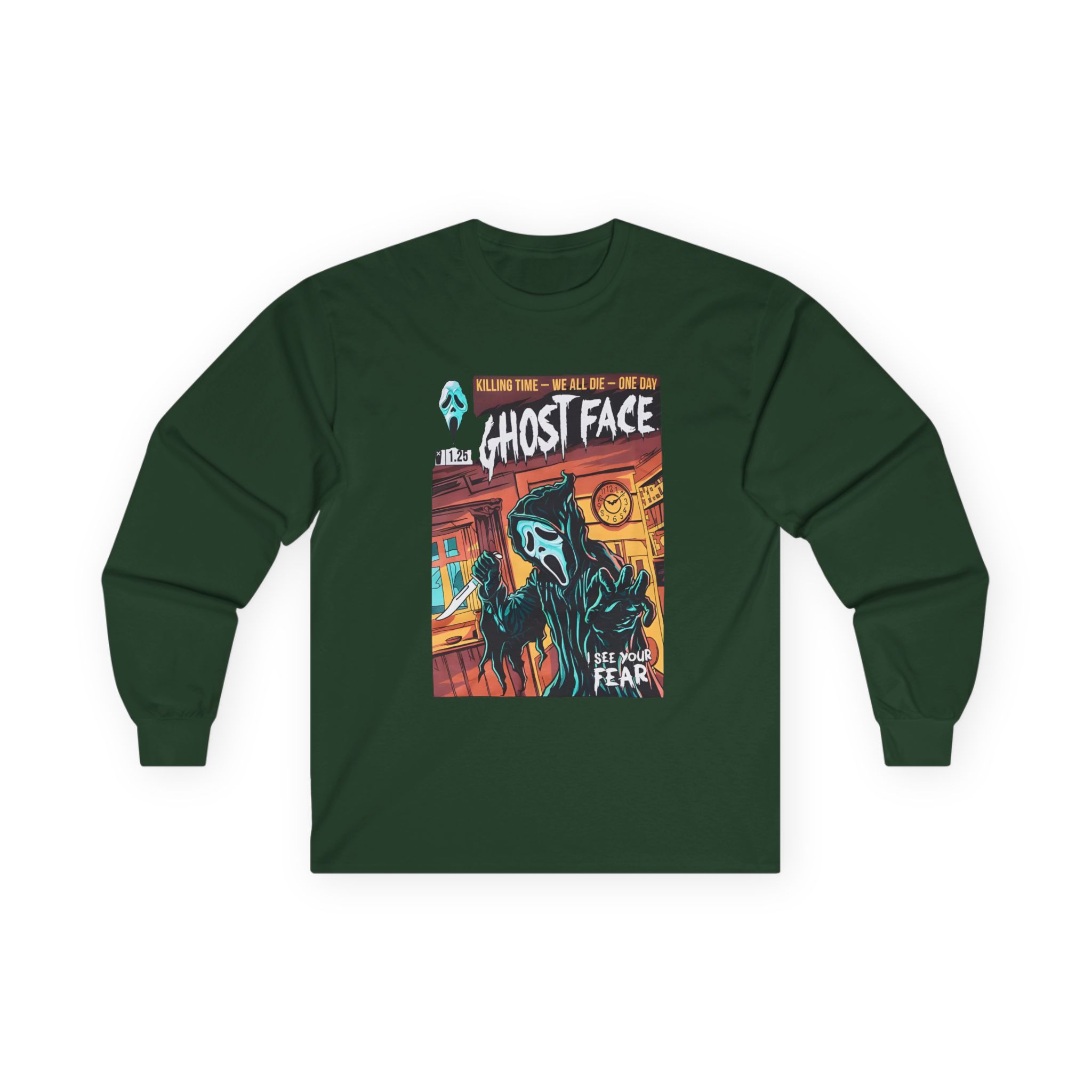 Ghostface Comic Cover Unisex Ultra Cotton Long Sleeve Tee