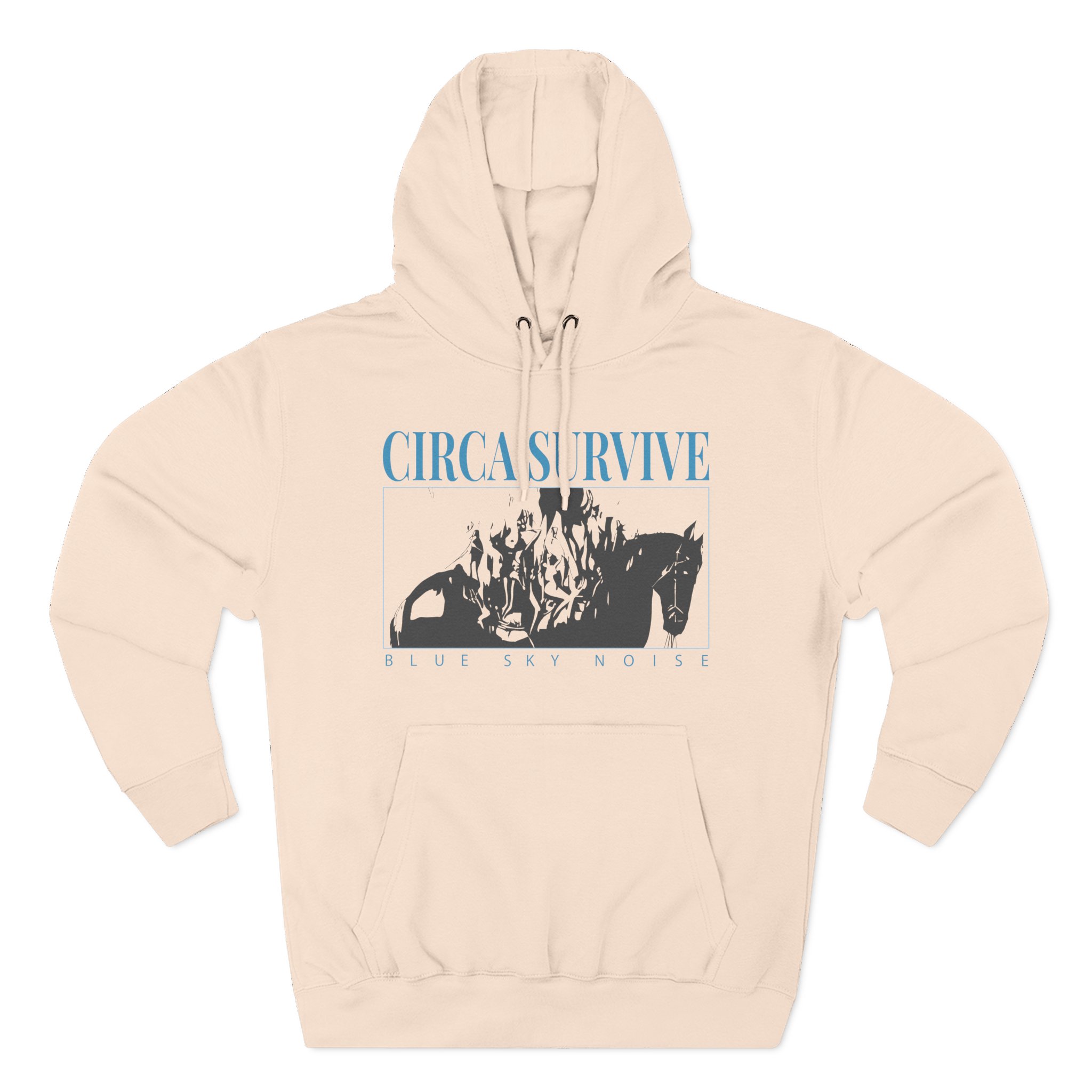 Circa Survive Horse Three-Panel Fleece Hoodie
