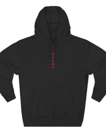 Demon Hunter on My Side Three-Panel Fleece Hoodie