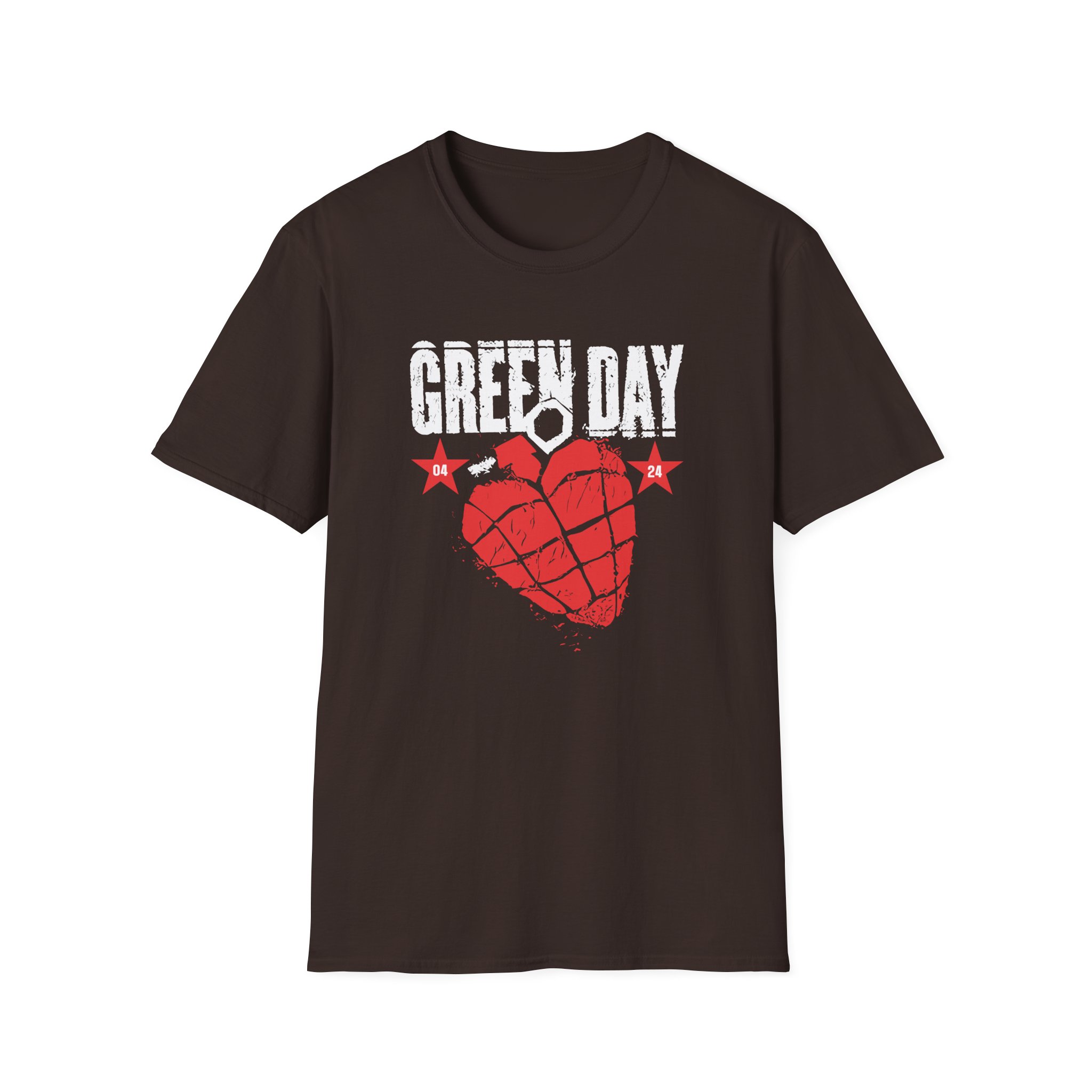 Green Day 20 Years of Idiot Unisex Softstyle T-Shirt