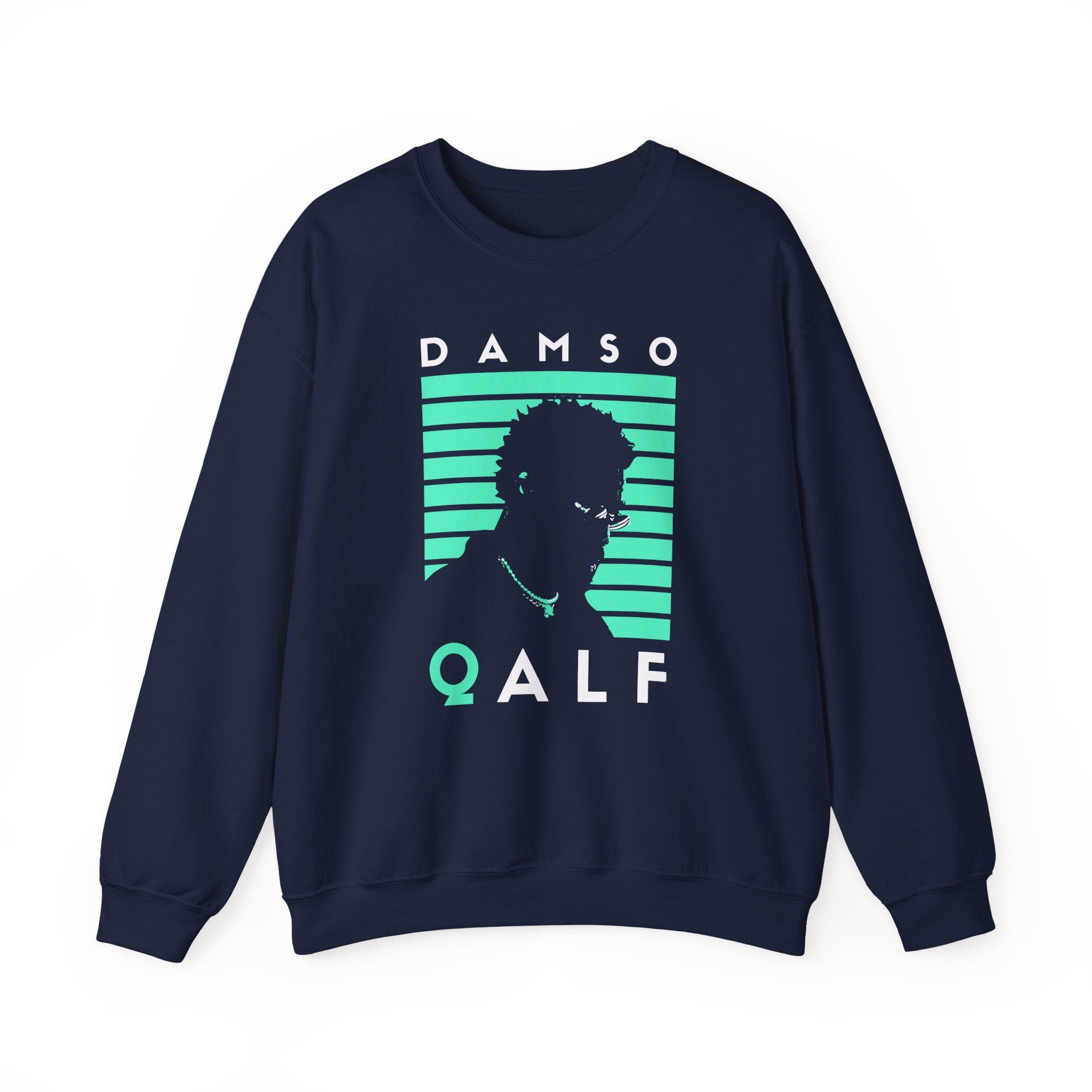 Qalf Tour Damso Unisex Heavy Blendâ„¢ Crewneck Sweatshirt