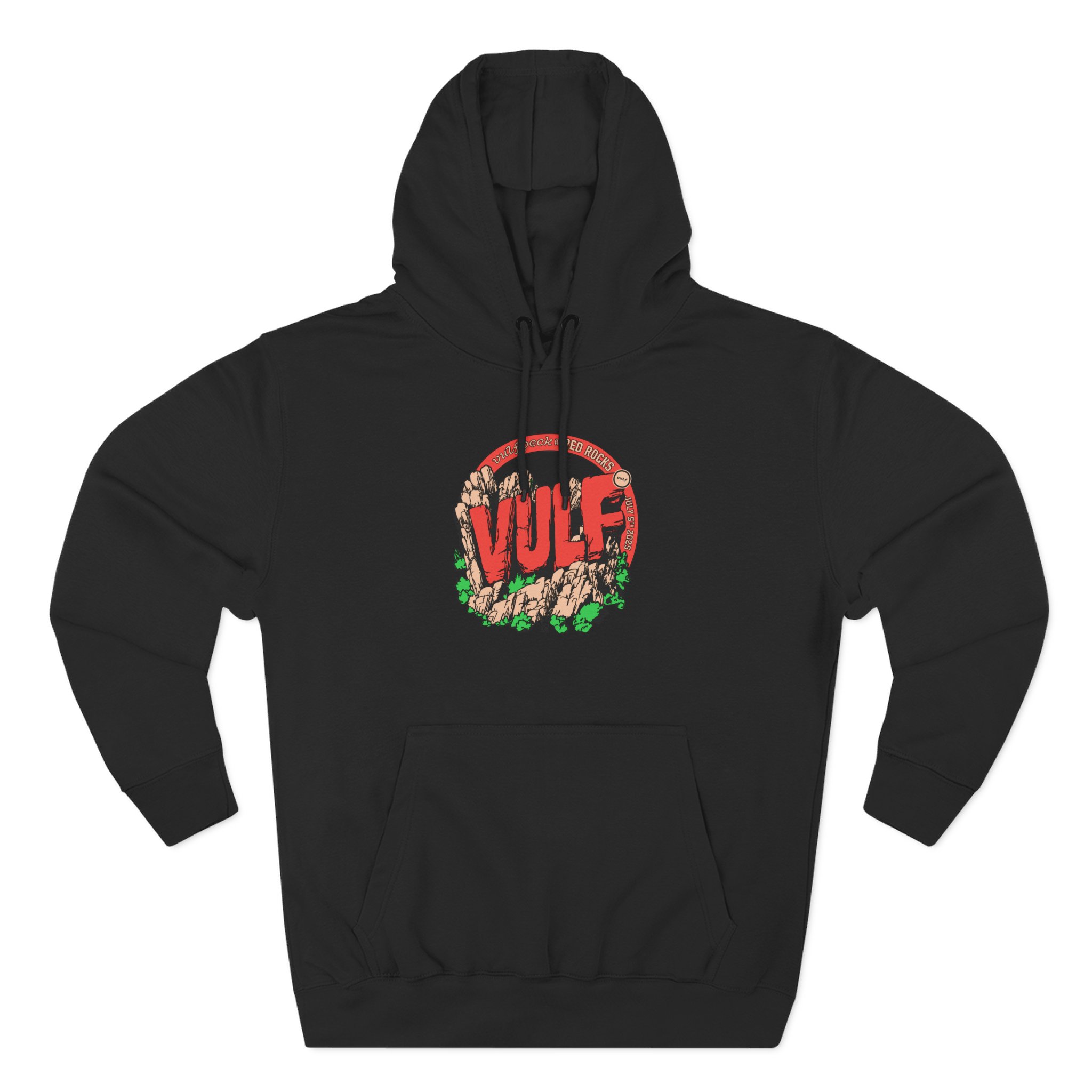 Vulfpeck Red Rocks Three-Panel Fleece Hoodie