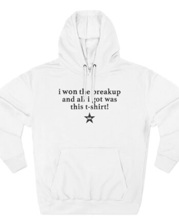 Maisie Peters Won the Breakup Three-Panel Fleece Hoodie