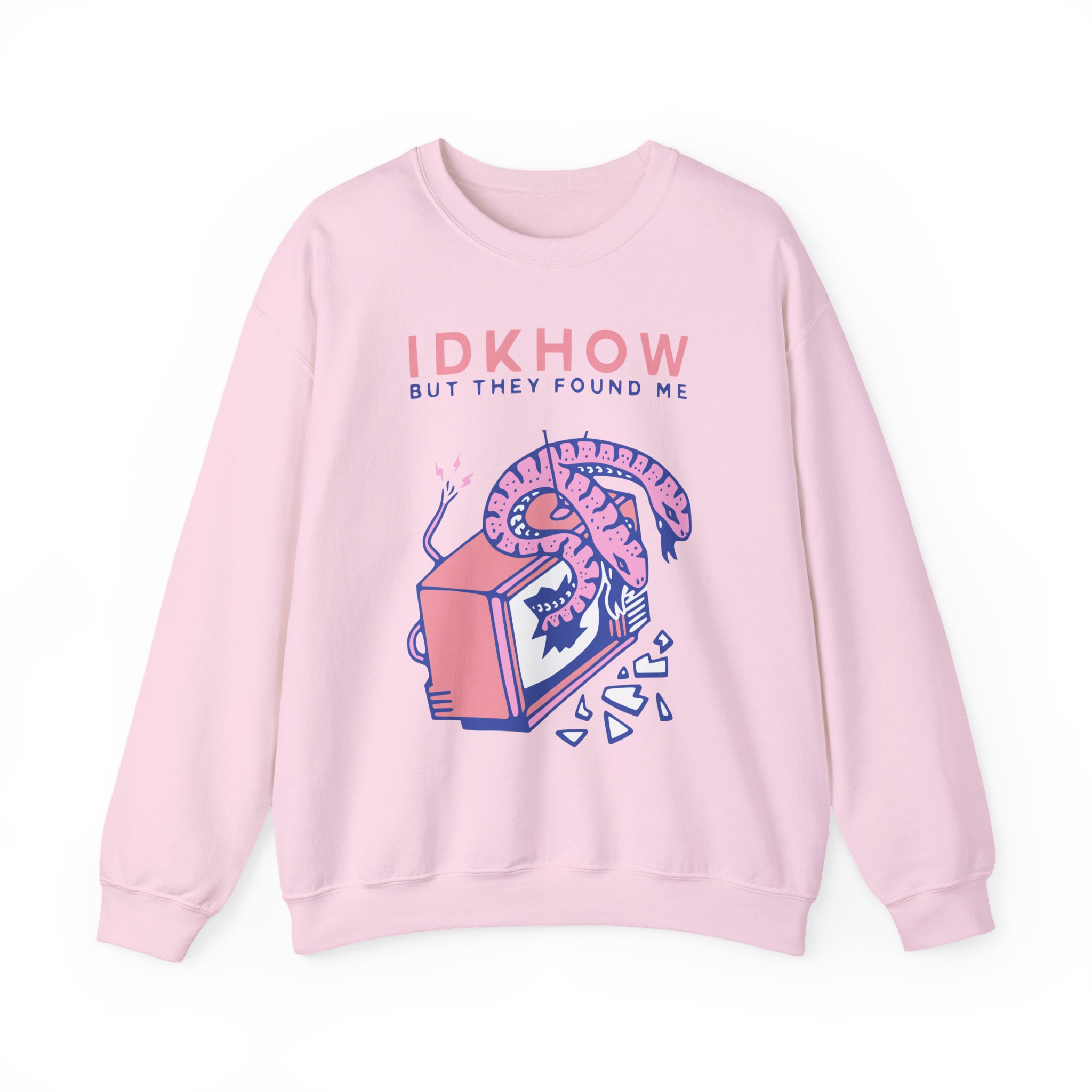 iDKHOW Screentime Unisex Heavy Blendâ„¢ Crewneck Sweatshirt