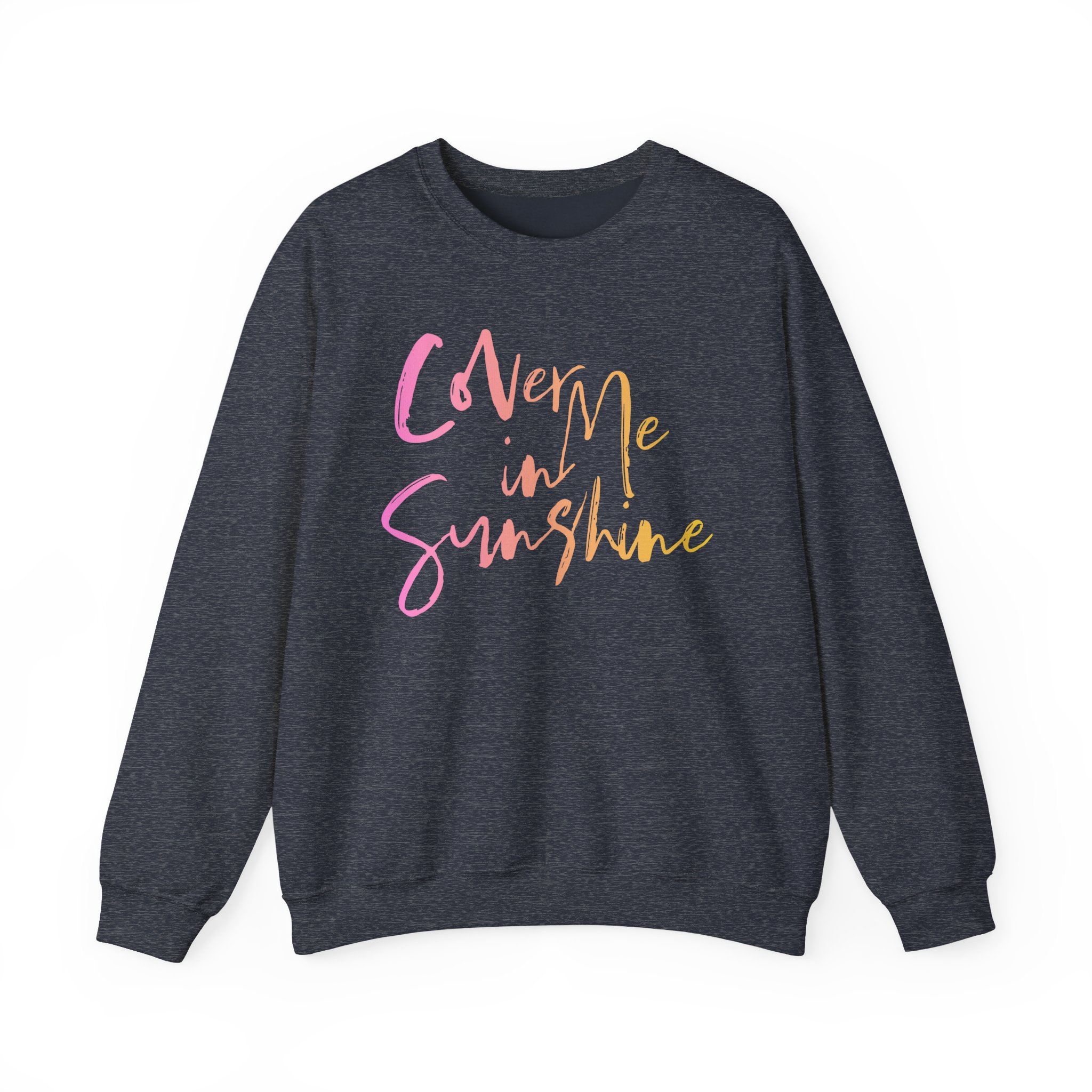 P!nk Gradient Cover Me in Sunshine Unisex Heavy Blendâ„¢ Crewneck Sweatshirt