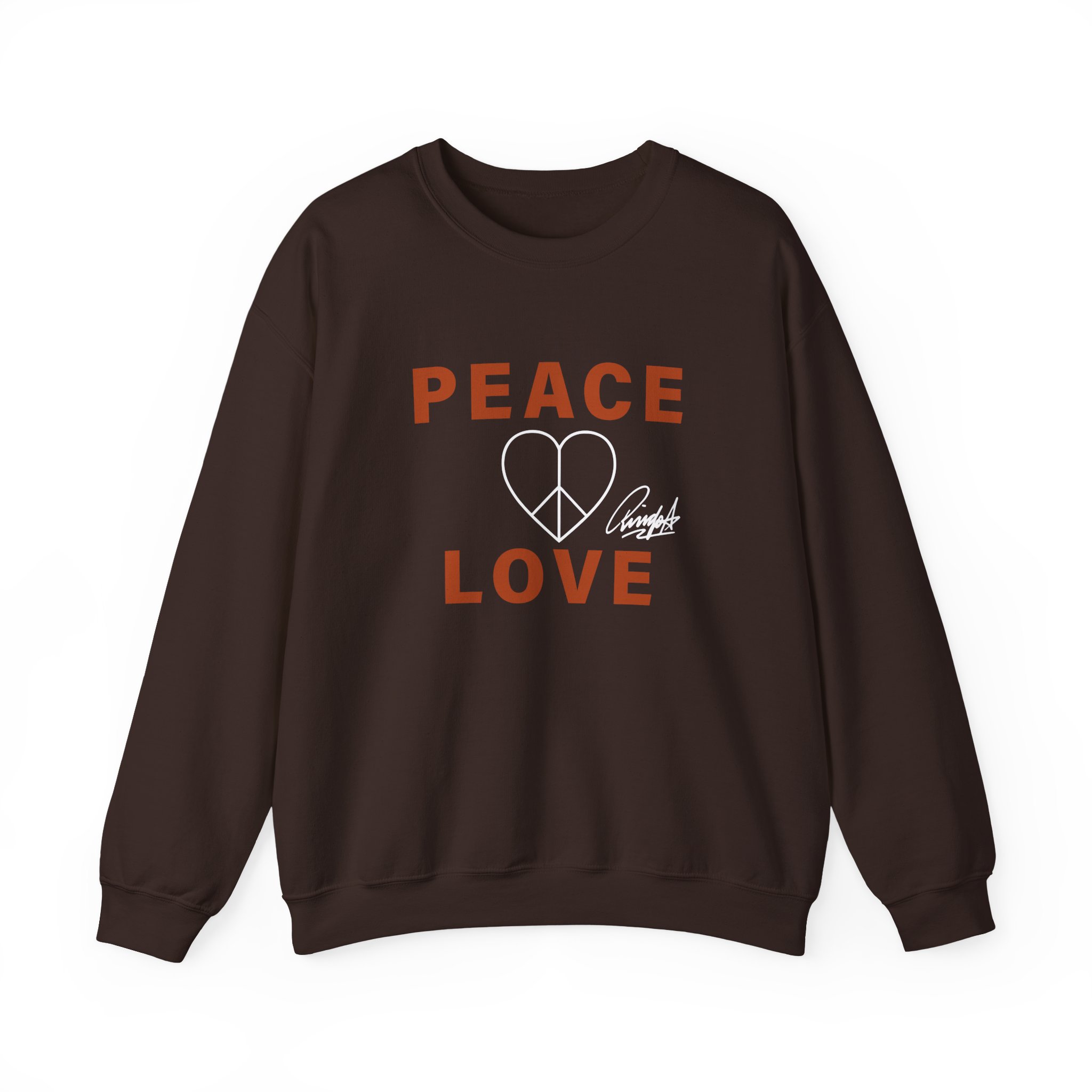 Ringo Starr Peace & Love Unisex Heavy Blendâ„¢ Crewneck Sweatshirt